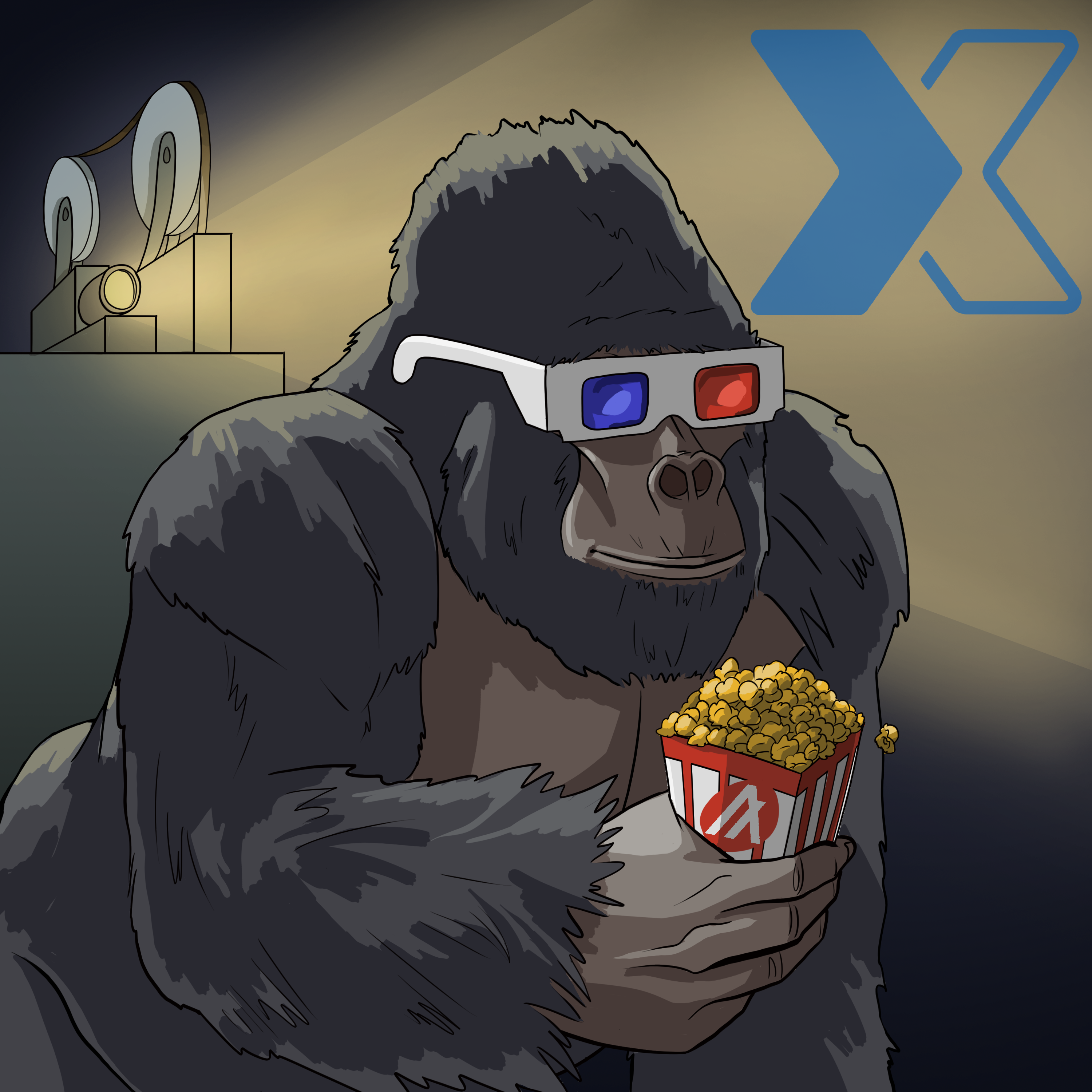 (XFinite)AlgorillaC#5 NFT on Algorand