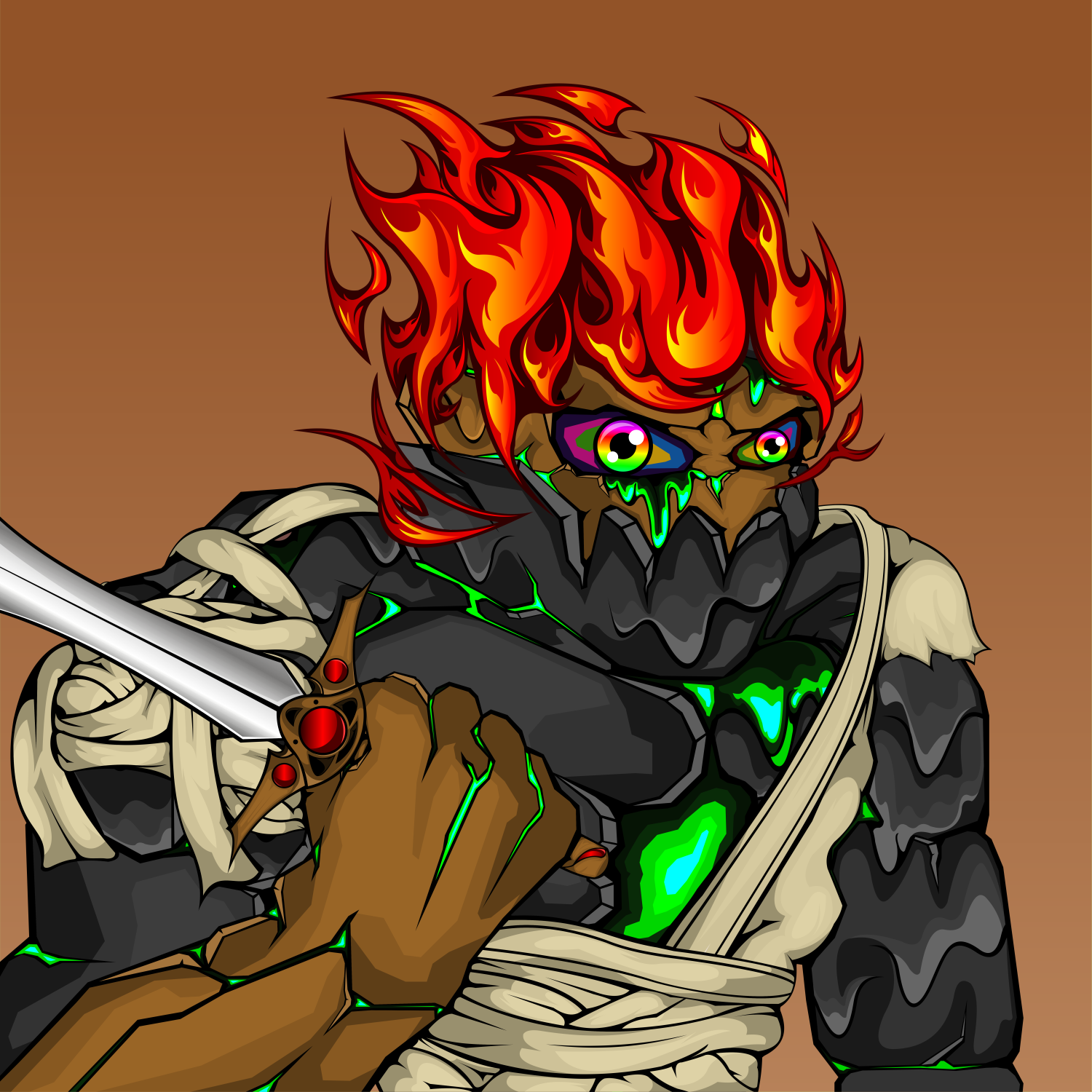 KRAX THE ALGOLEM 493 NFT on Algorand