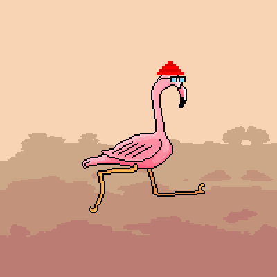 Flamingo Go (Gen1) #180 NFT on Algorand