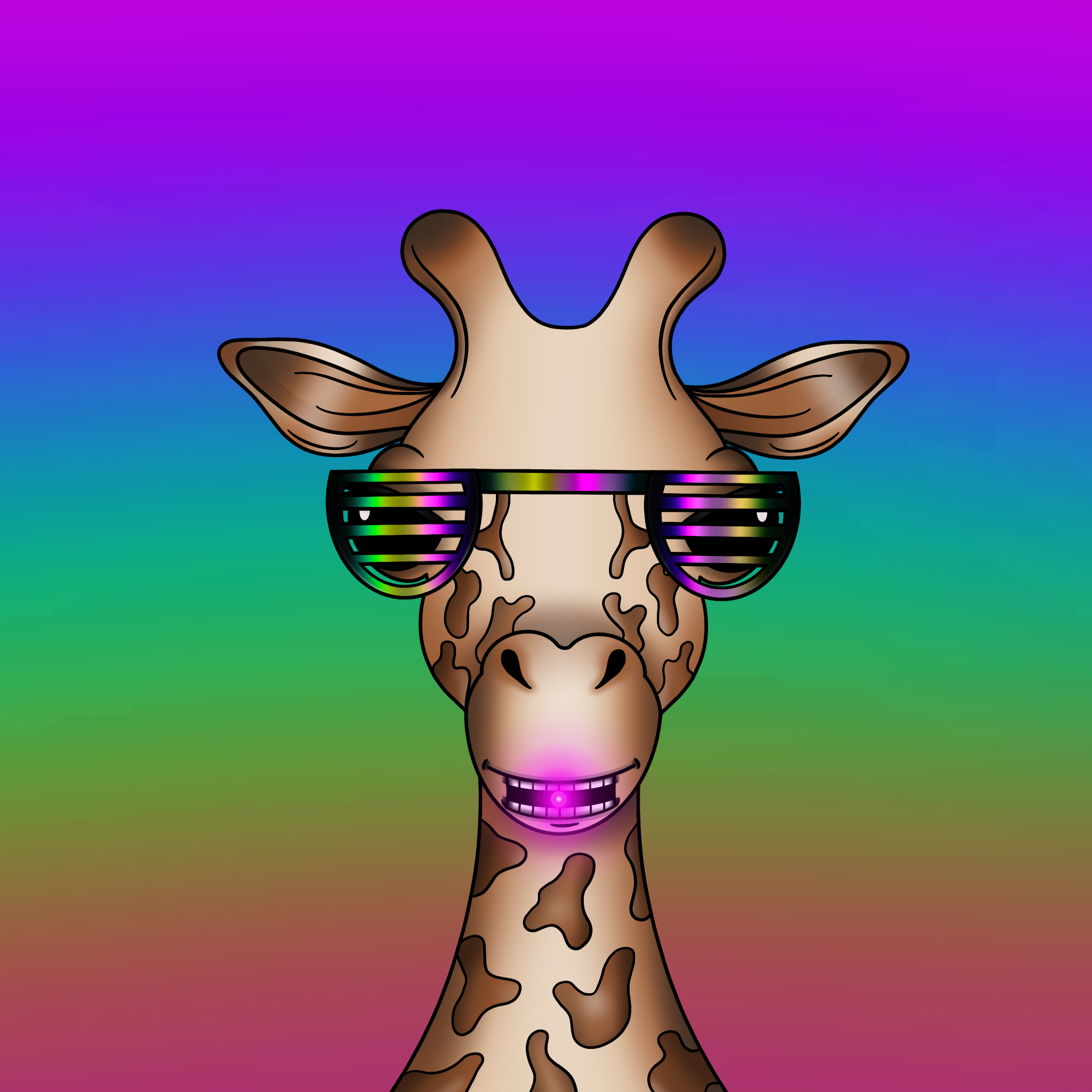 Cool Giraffe Gen2 #253 NFT on Algorand
