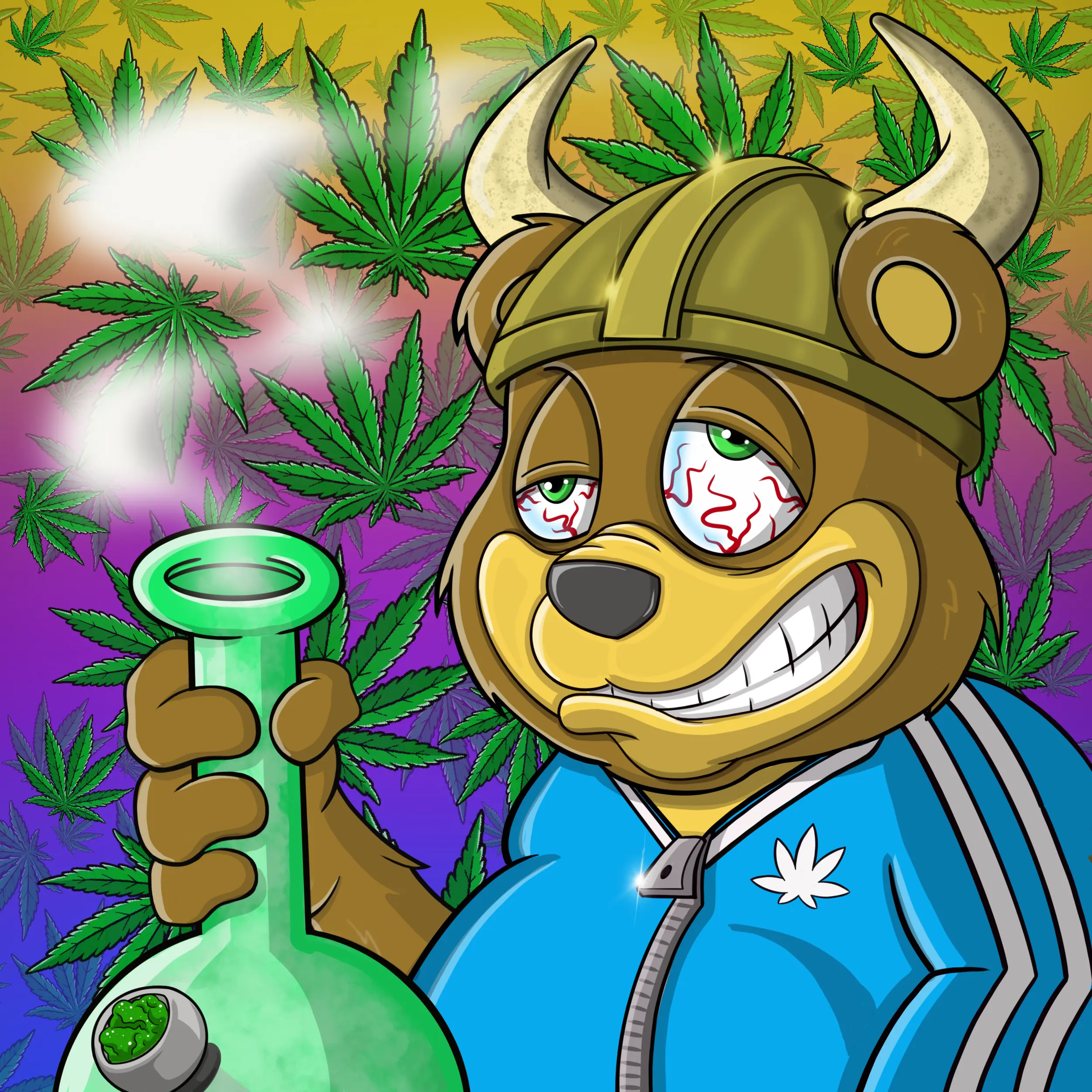 Burnin Bears #1023 NFT on Algorand