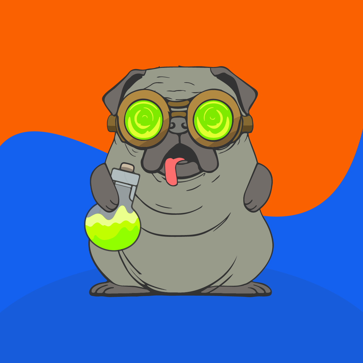 HAPPY HOOMENS DOG #115 NFT on Algorand