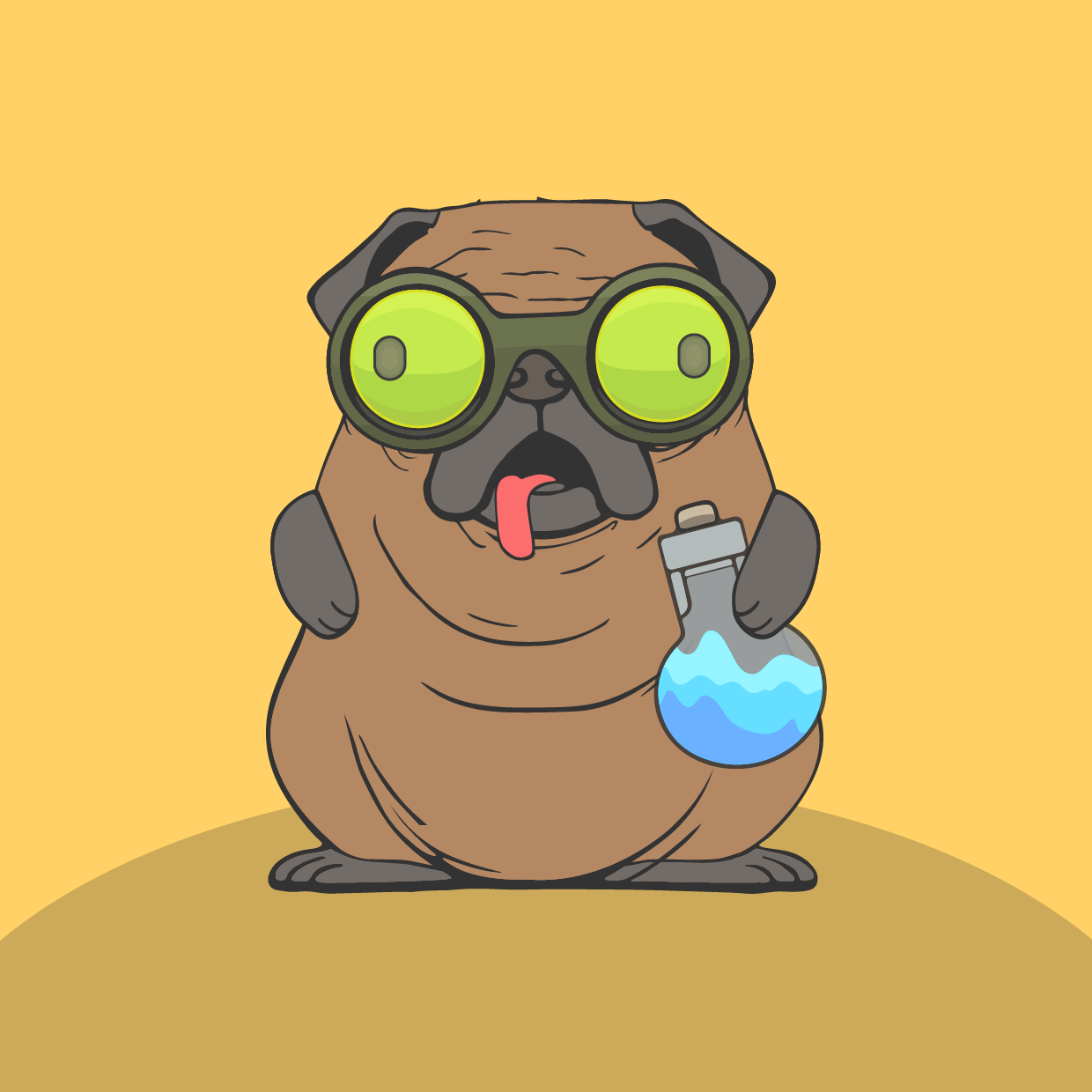 HAPPY HOOMENS DOG #19 NFT on Algorand