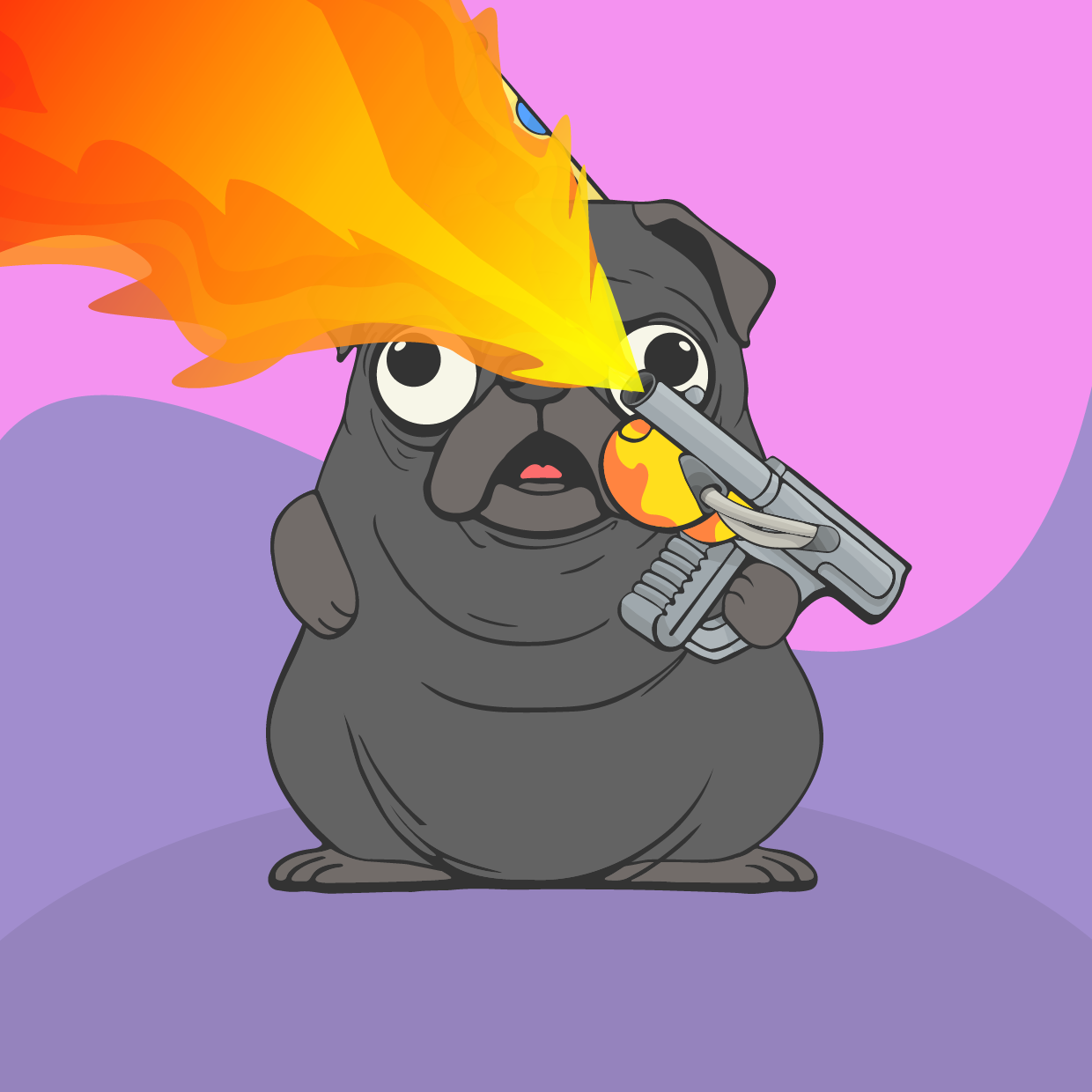 HAPPY HOOMENS DOG #343 NFT on Algorand