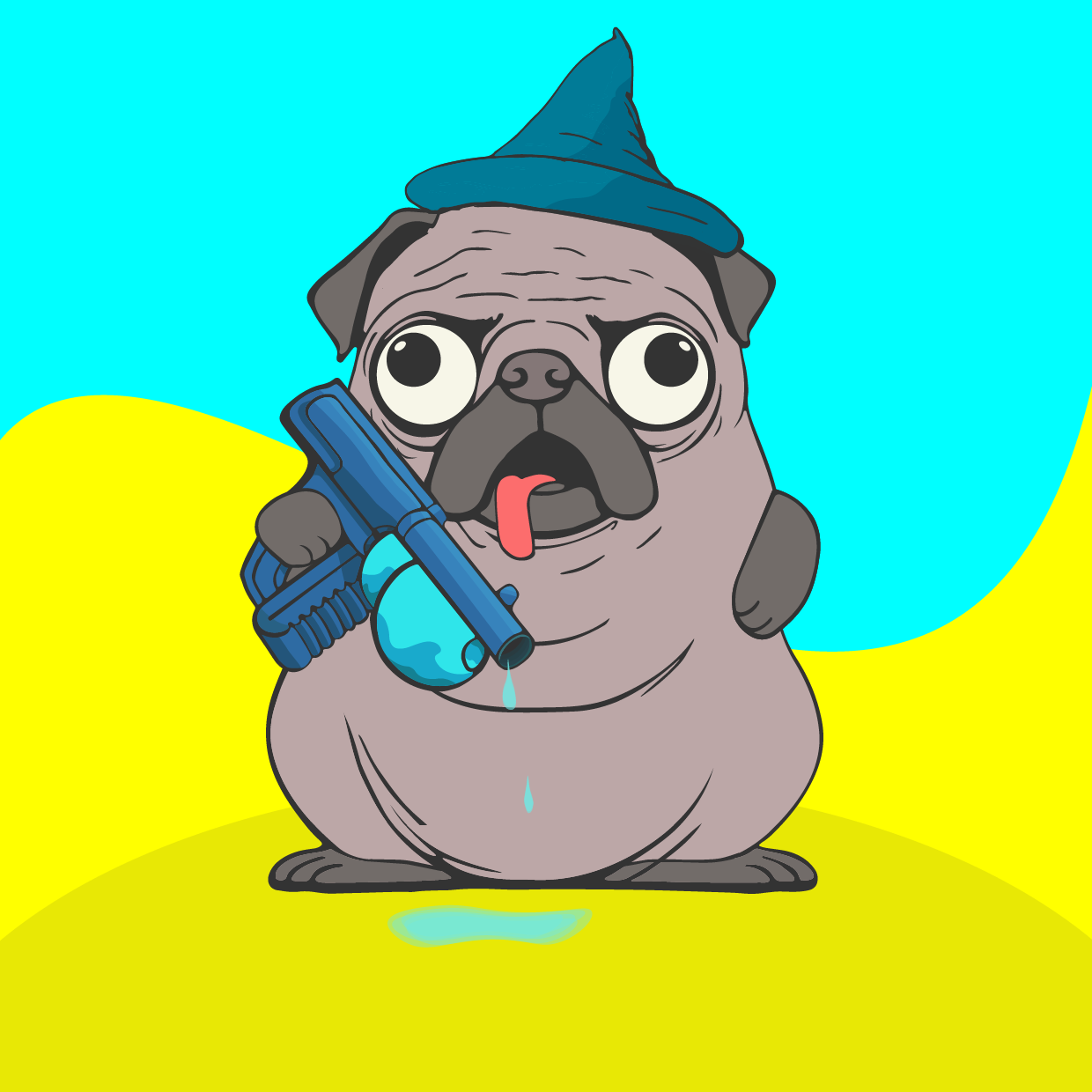 HAPPY HOOMENS DOG #37 NFT on Algorand