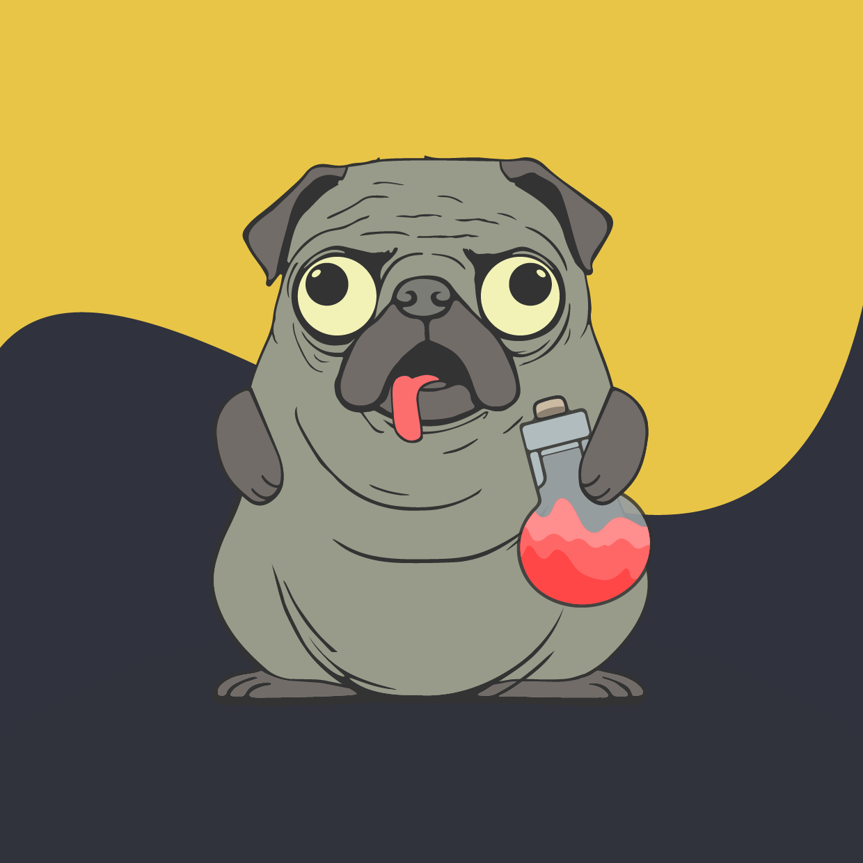 HAPPY HOOMENS DOG #373 NFT on Algorand