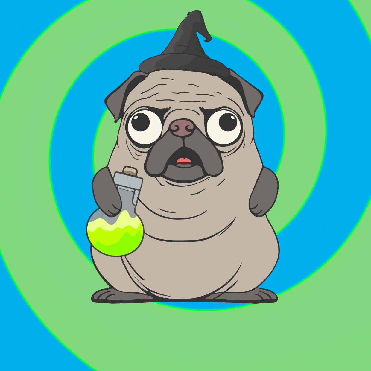 HAPPY HOOMENS DOG #374 NFT on Algorand