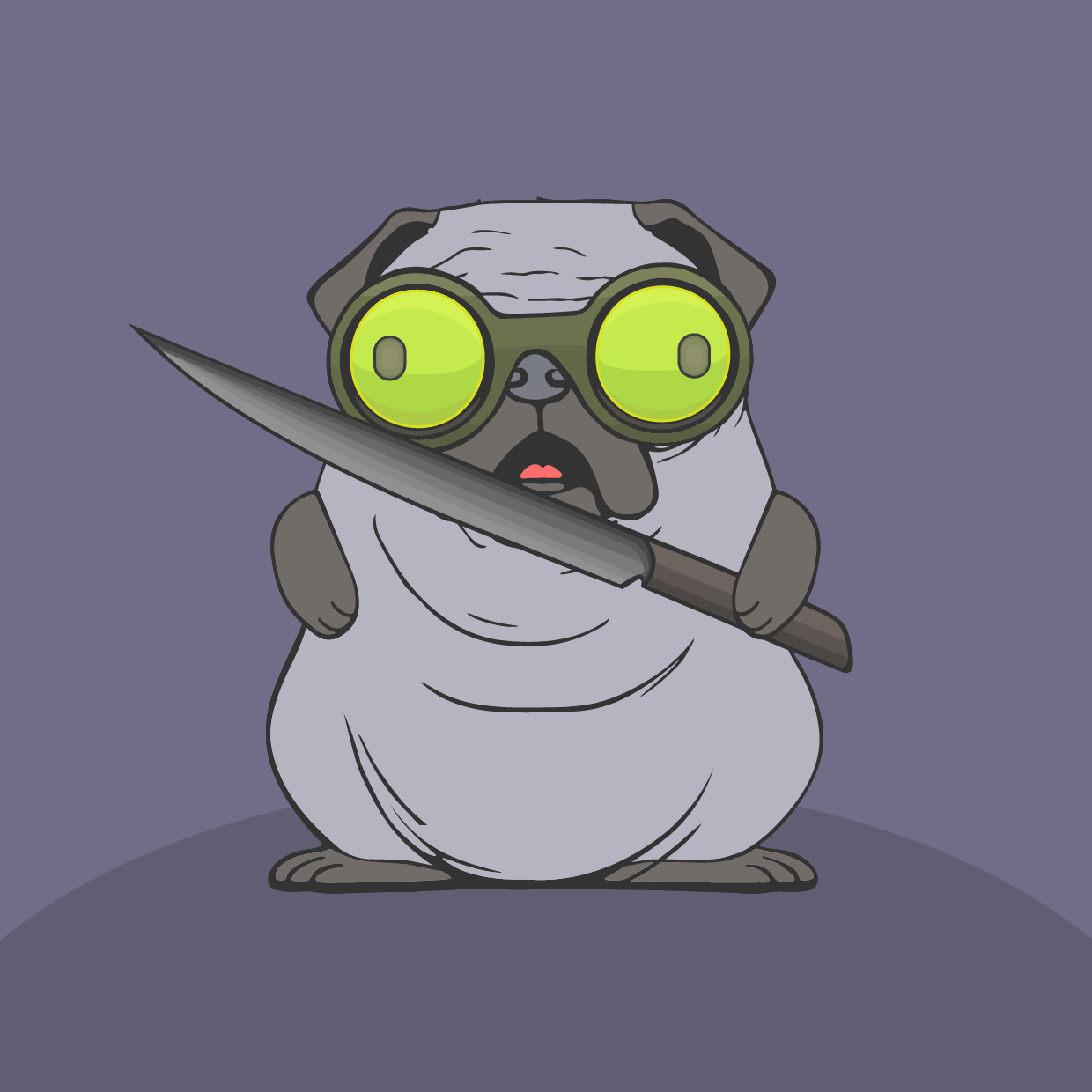 HAPPY HOOMENS DOG #4 NFT on Algorand