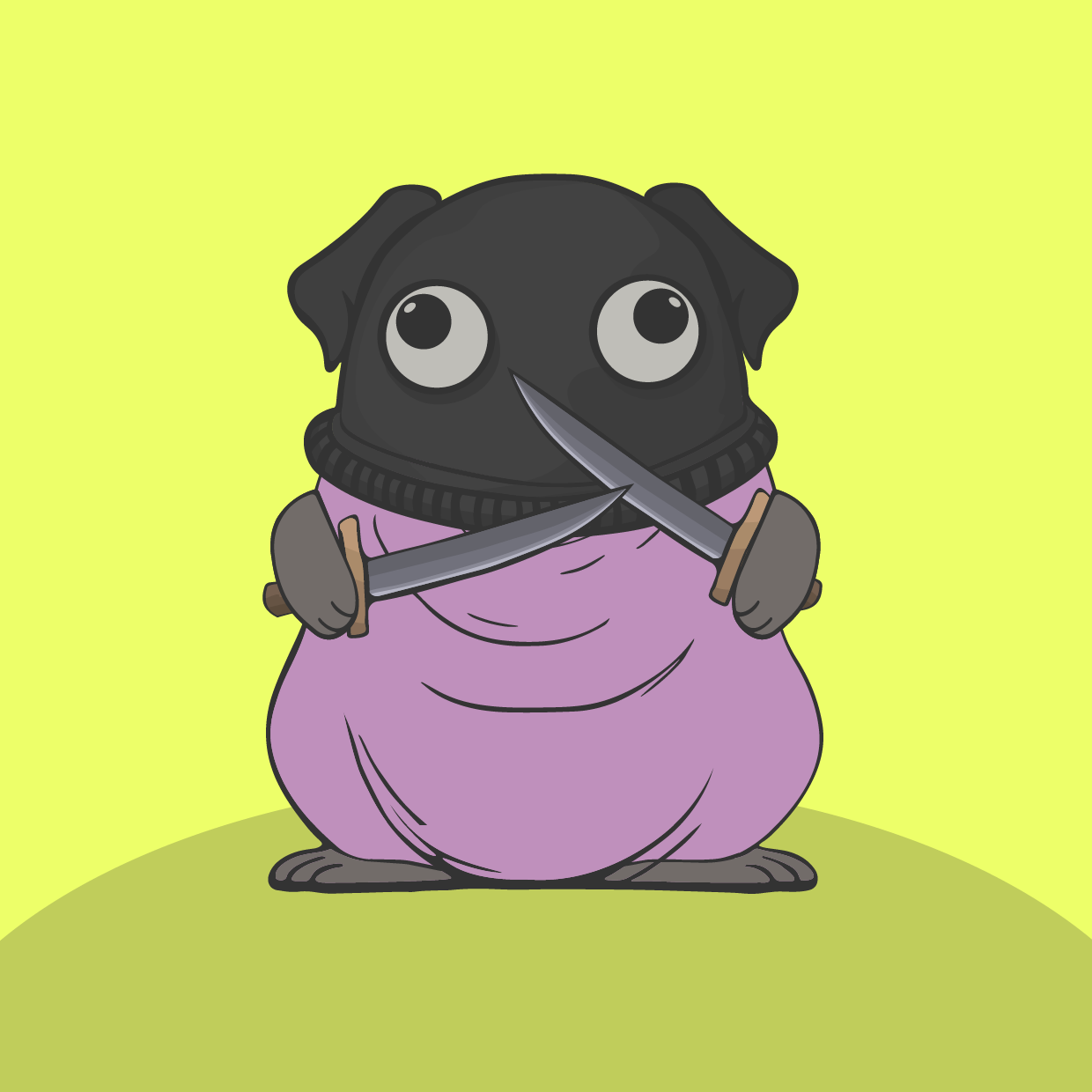 HAPPY HOOMENS DOG #67 NFT on Algorand