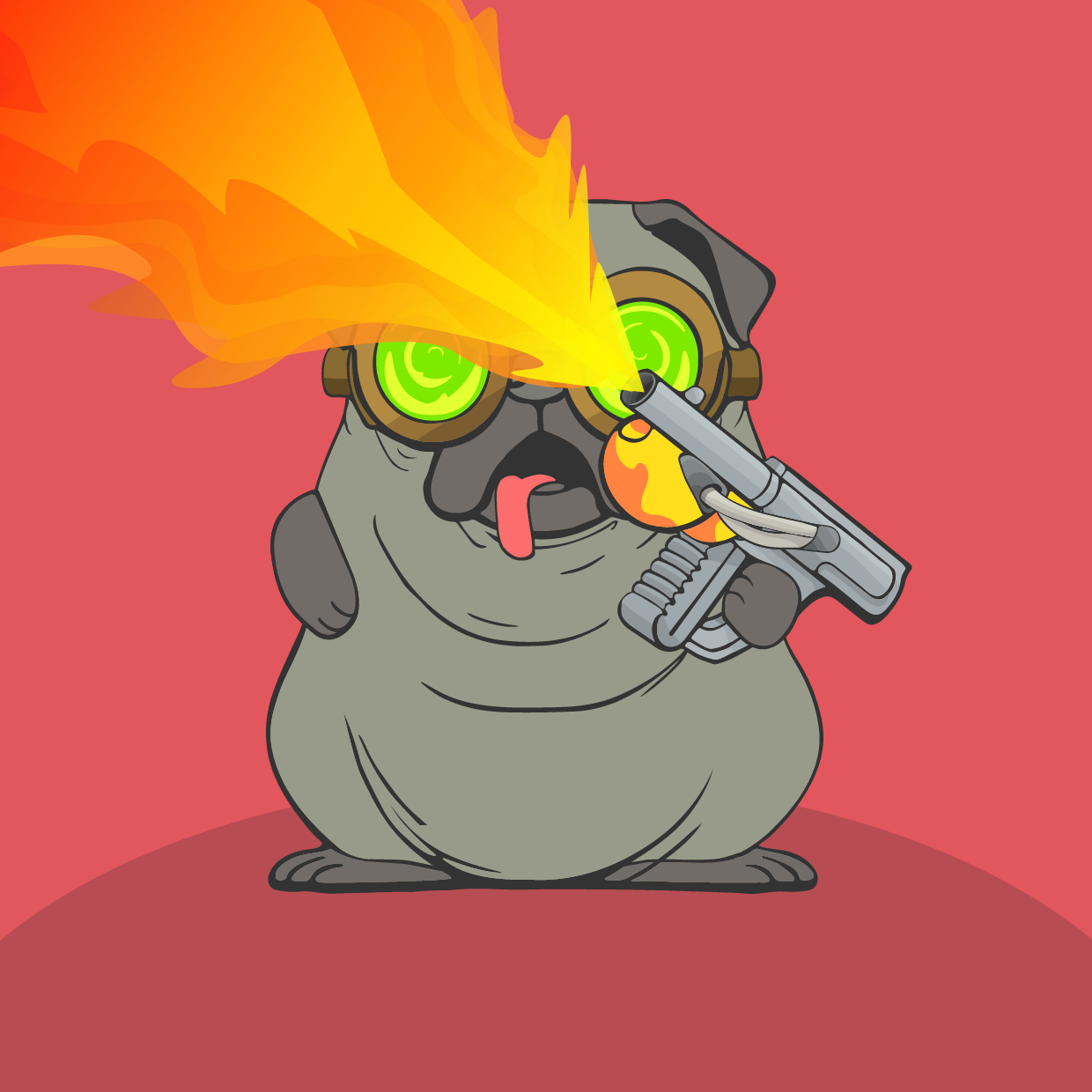 HAPPY HOOMENS DOG #68 NFT on Algorand