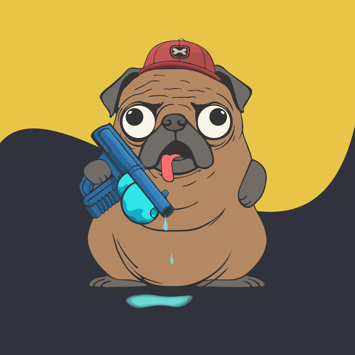 HAPPY HOOMENS DOG #69 NFT on Algorand