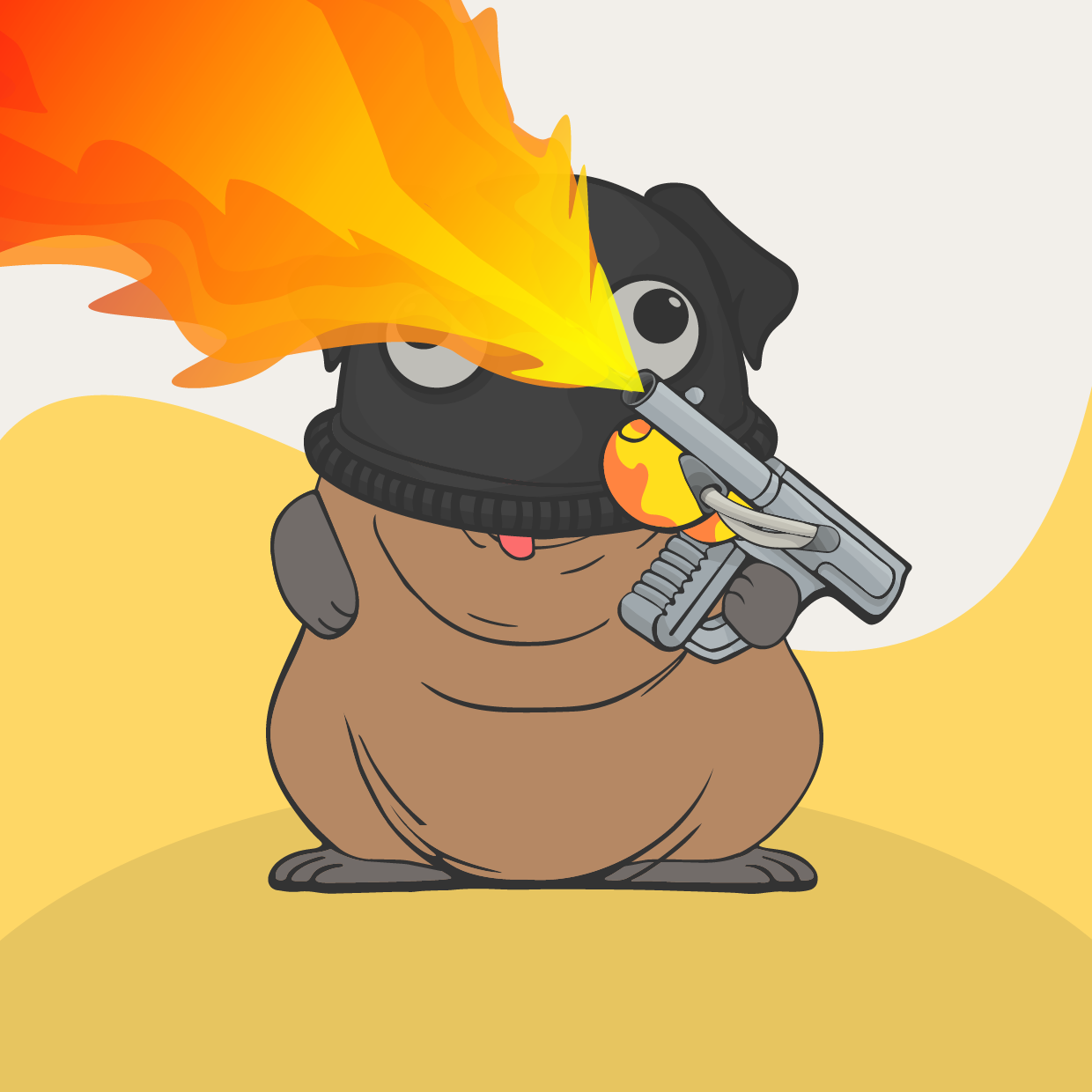 HAPPY HOOMENS DOG #7 NFT on Algorand