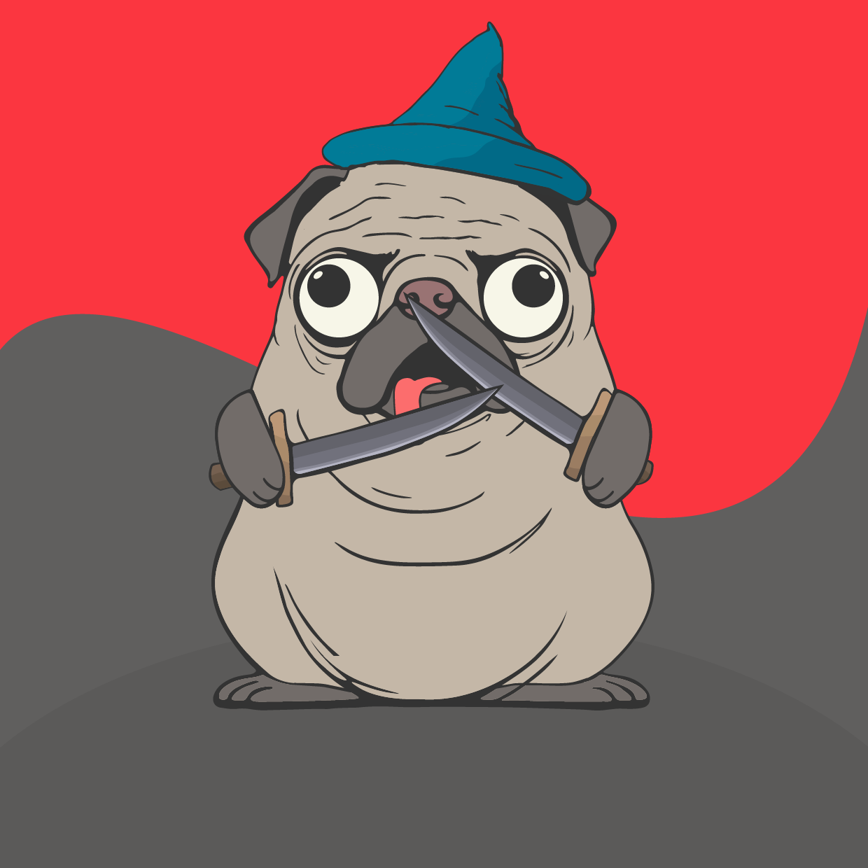 HAPPY HOOMENS DOG #70 NFT on Algorand