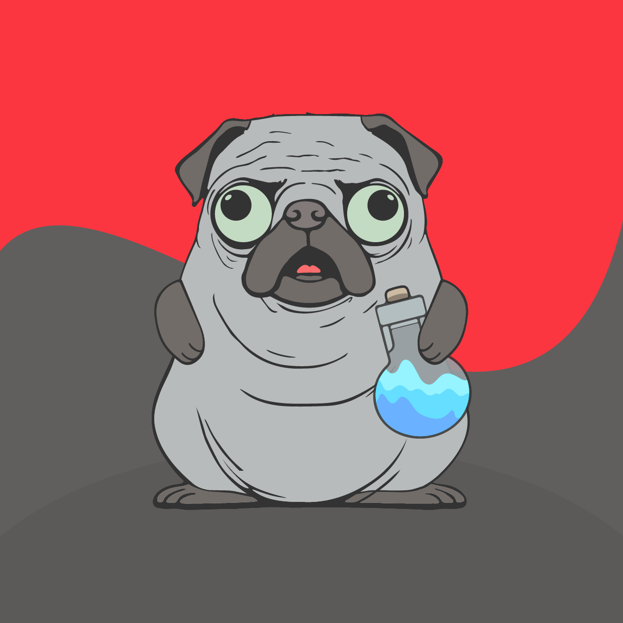 HAPPY HOOMENS DOG #71 NFT on Algorand