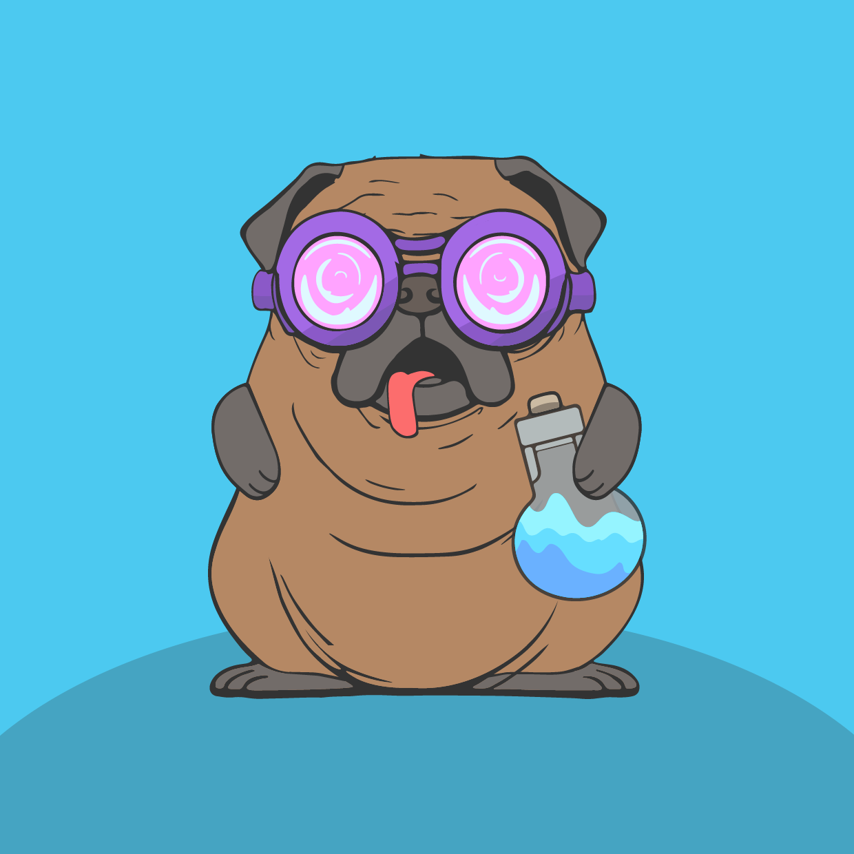 HAPPY HOOMENS DOG #75 NFT on Algorand