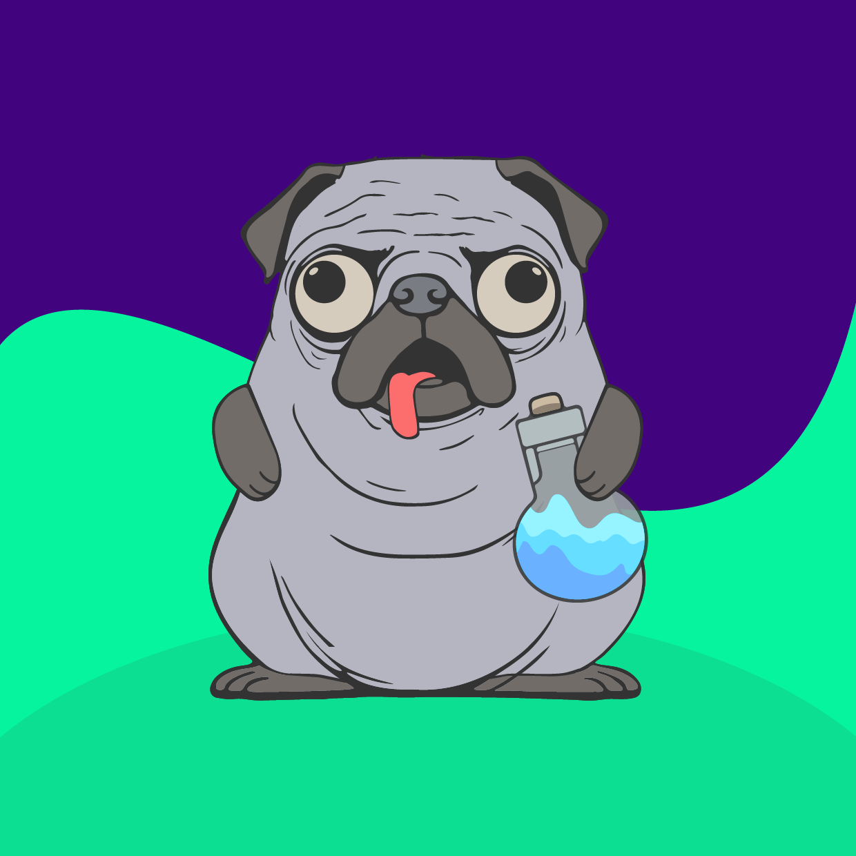 HAPPY HOOMENS DOG #8 NFT on Algorand