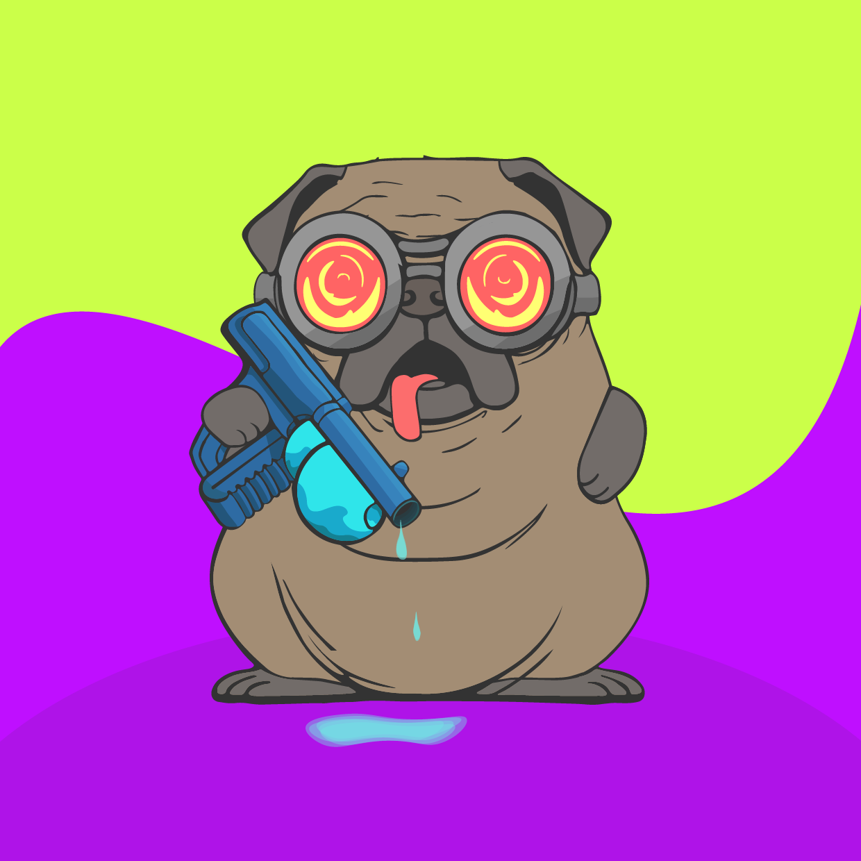 HAPPY HOOMENS DOG #80 NFT on Algorand