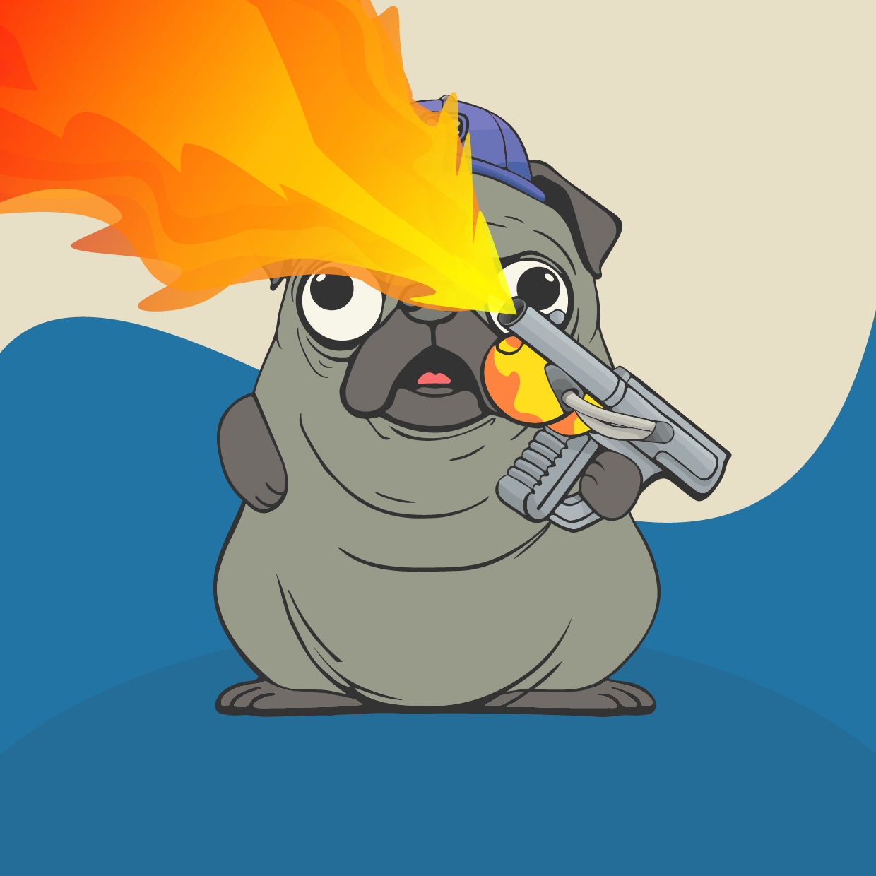 HAPPY HOOMENS DOG #85 NFT on Algorand