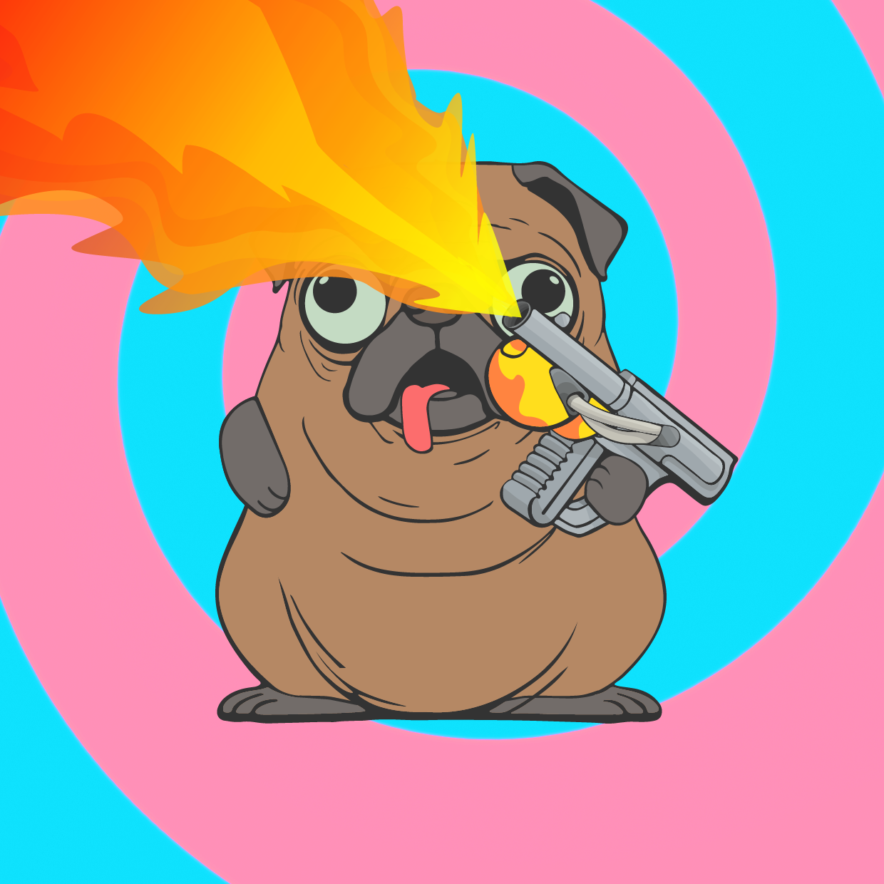 HAPPY HOOMENS DOG #86 NFT on Algorand