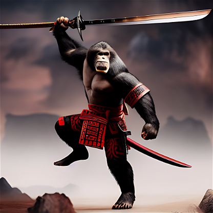 Samurai Ape #113