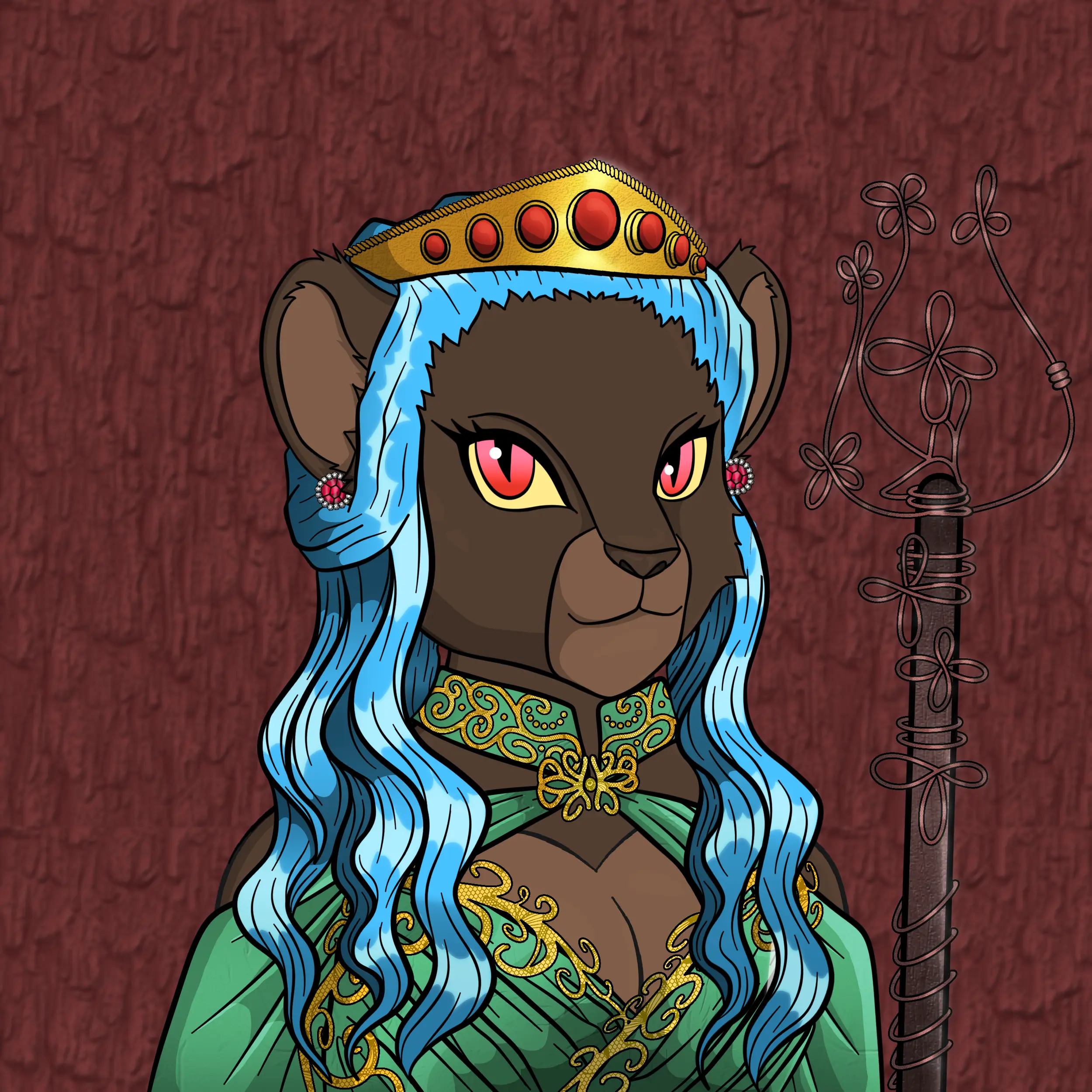 WickedQueen #244 NFT on Algorand