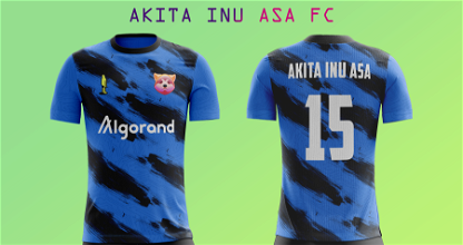 Akita Inu ASA FC Home kit #15