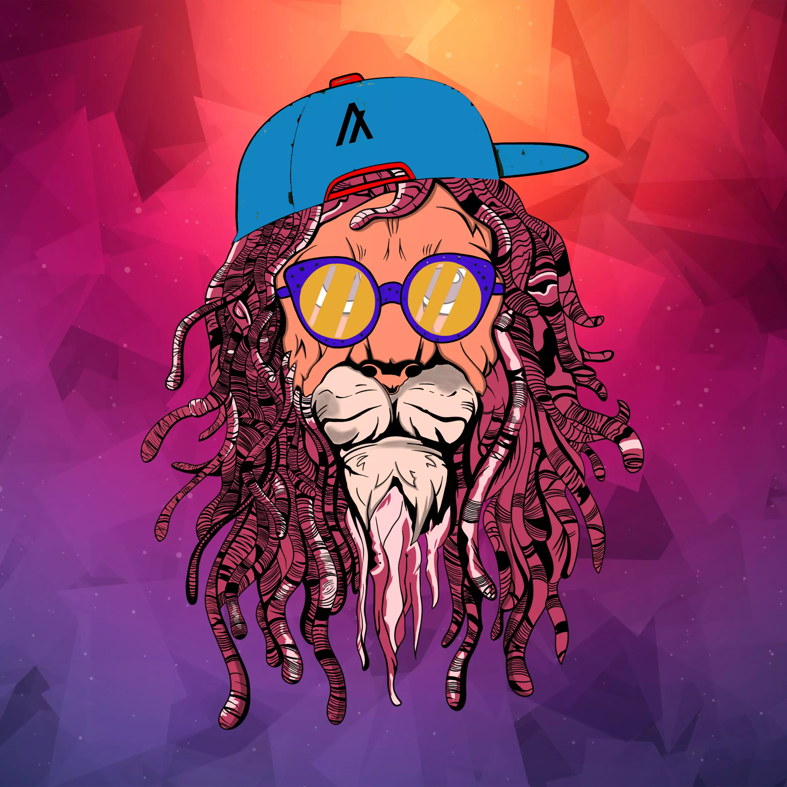 Reggae Lions #77 NFT on Algorand