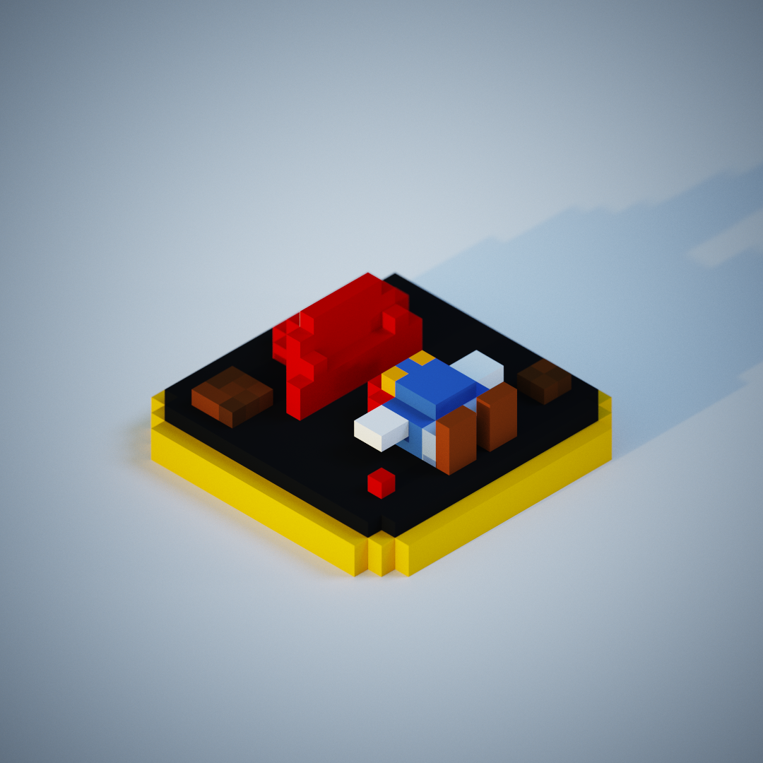 Mario Outfit NFT on Algorand