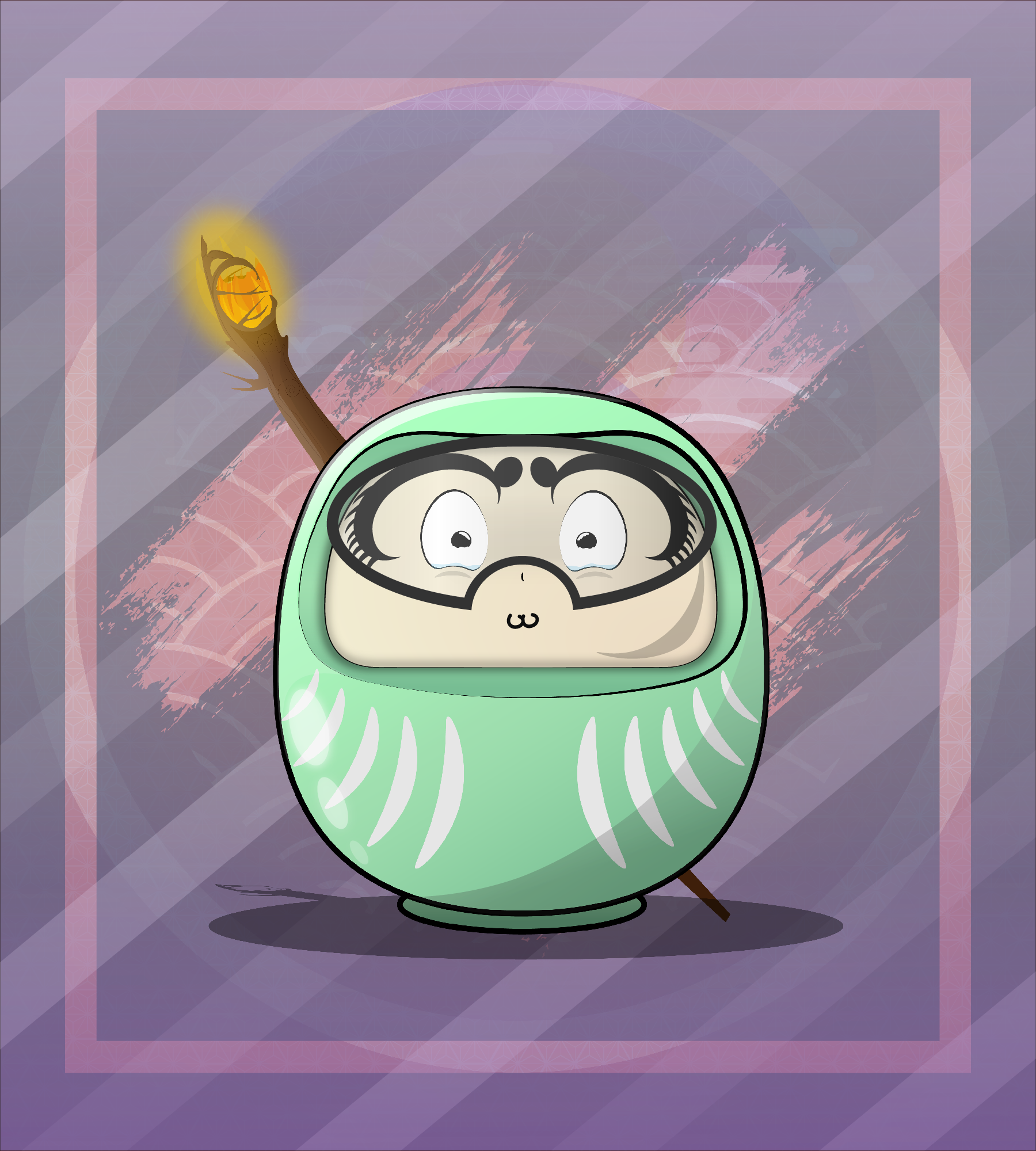 AlgoDaruma #0691 NFT on Algorand