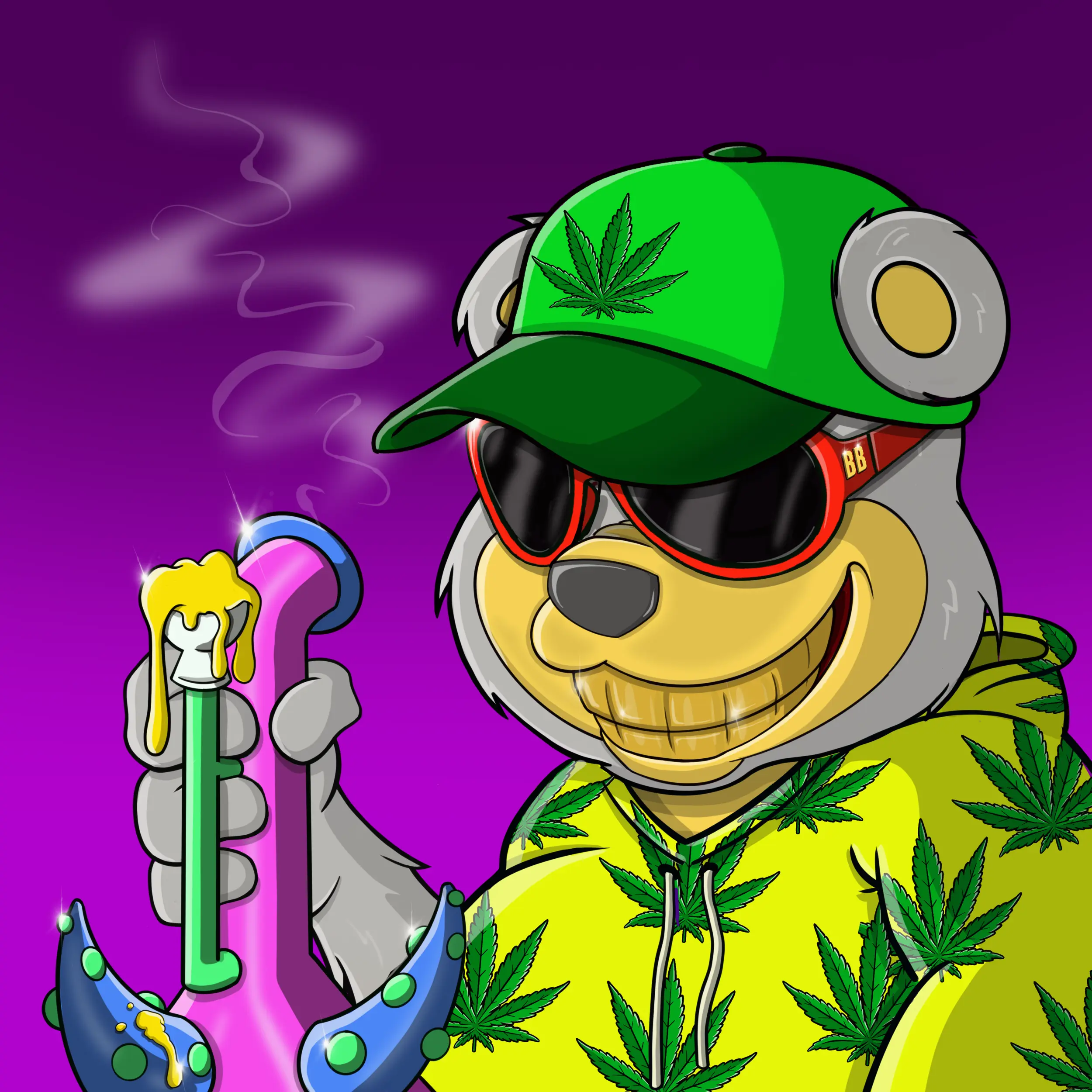 Burnin Bears #613 NFT on Algorand