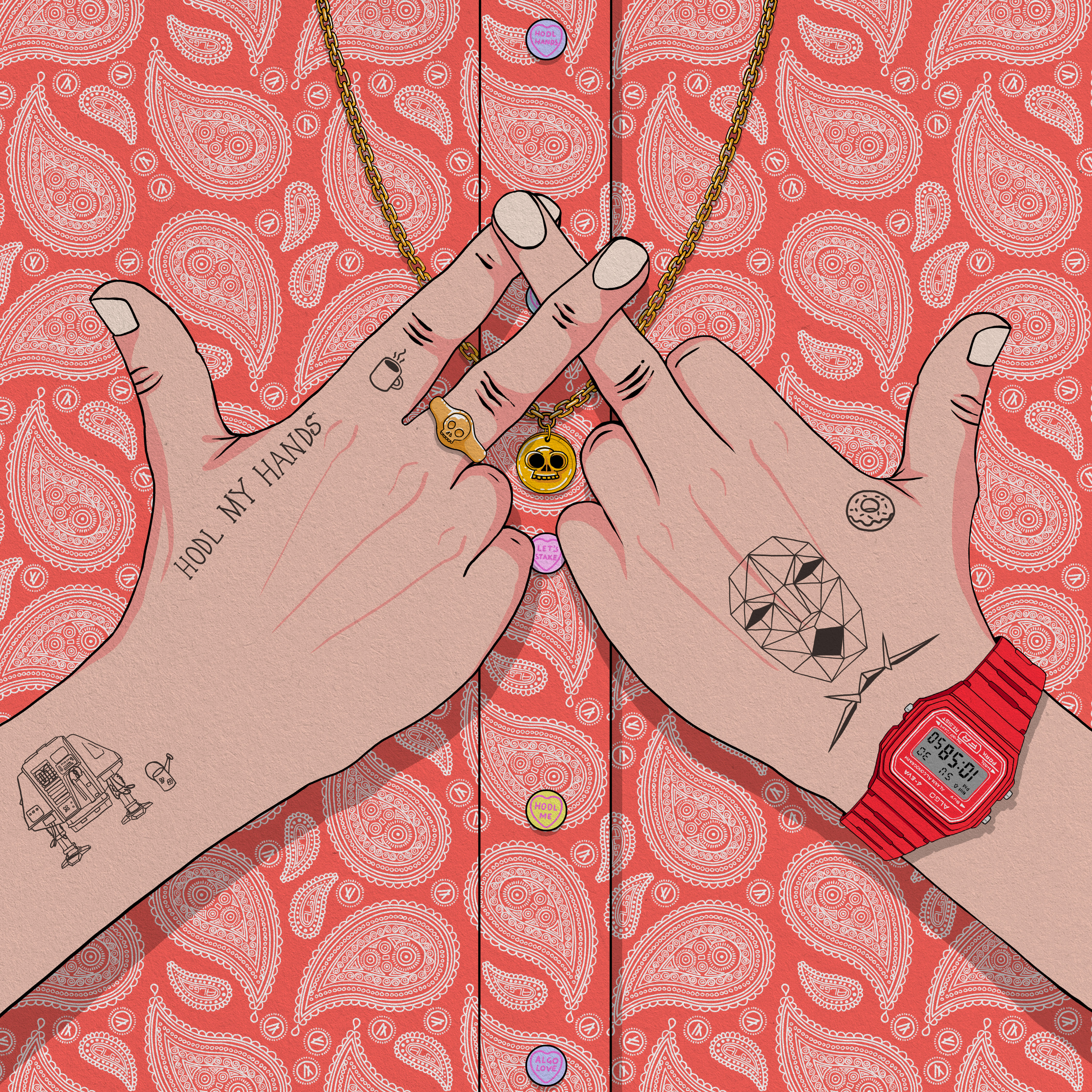 Algo Hands #0130 NFT on Algorand