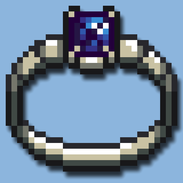 Sapphire RIng NFT on Algorand