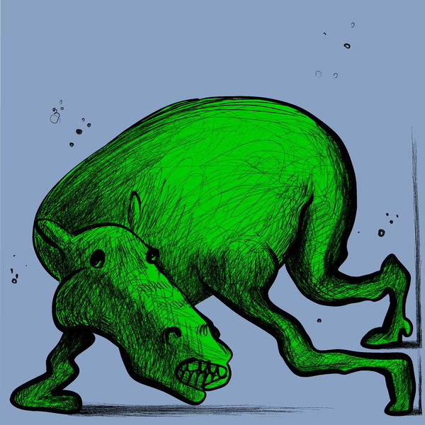 An image of Green Critters #1