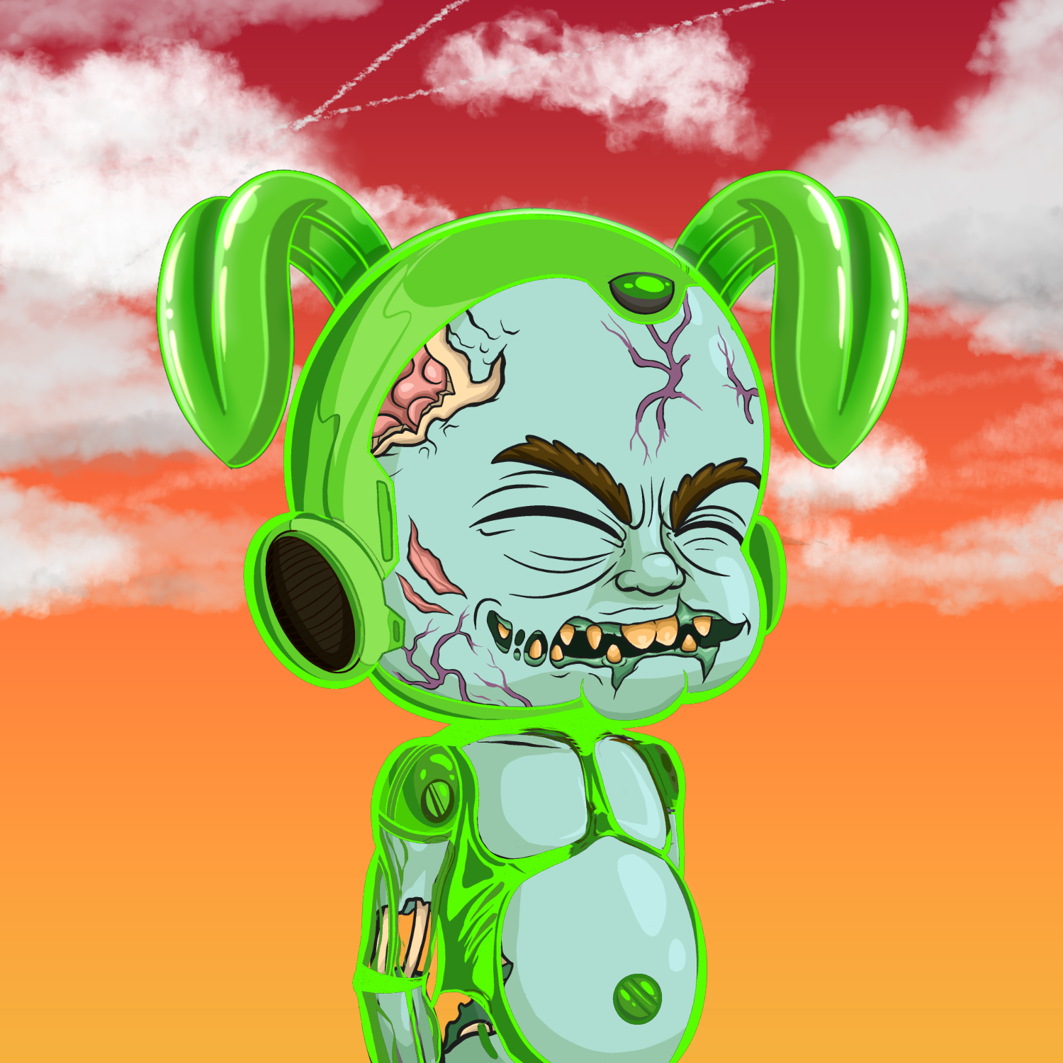 CRAZY CLONE 334 NFT on Algorand