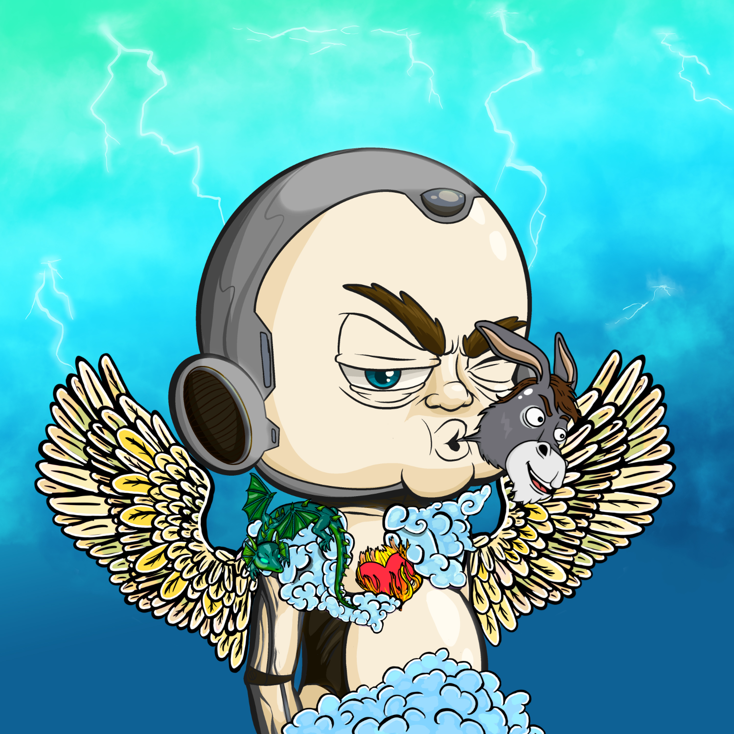 CRAZY CLONE 357 NFT on Algorand