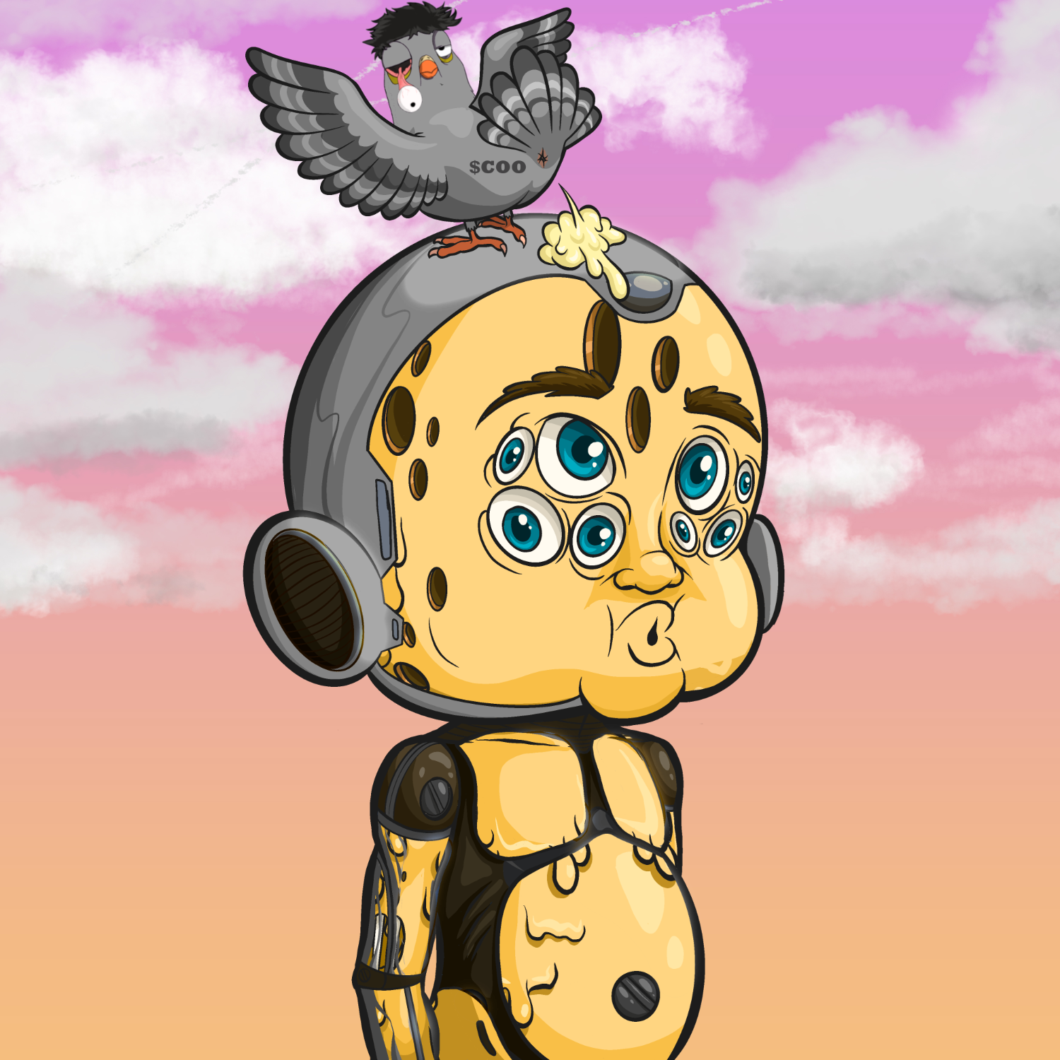 CRAZY CLONE 358 NFT on Algorand