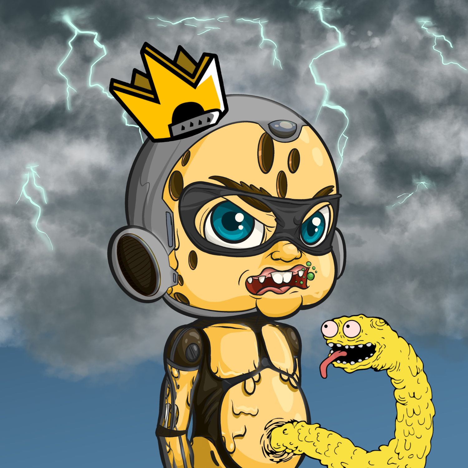 CRAZY CLONE 371 NFT on Algorand