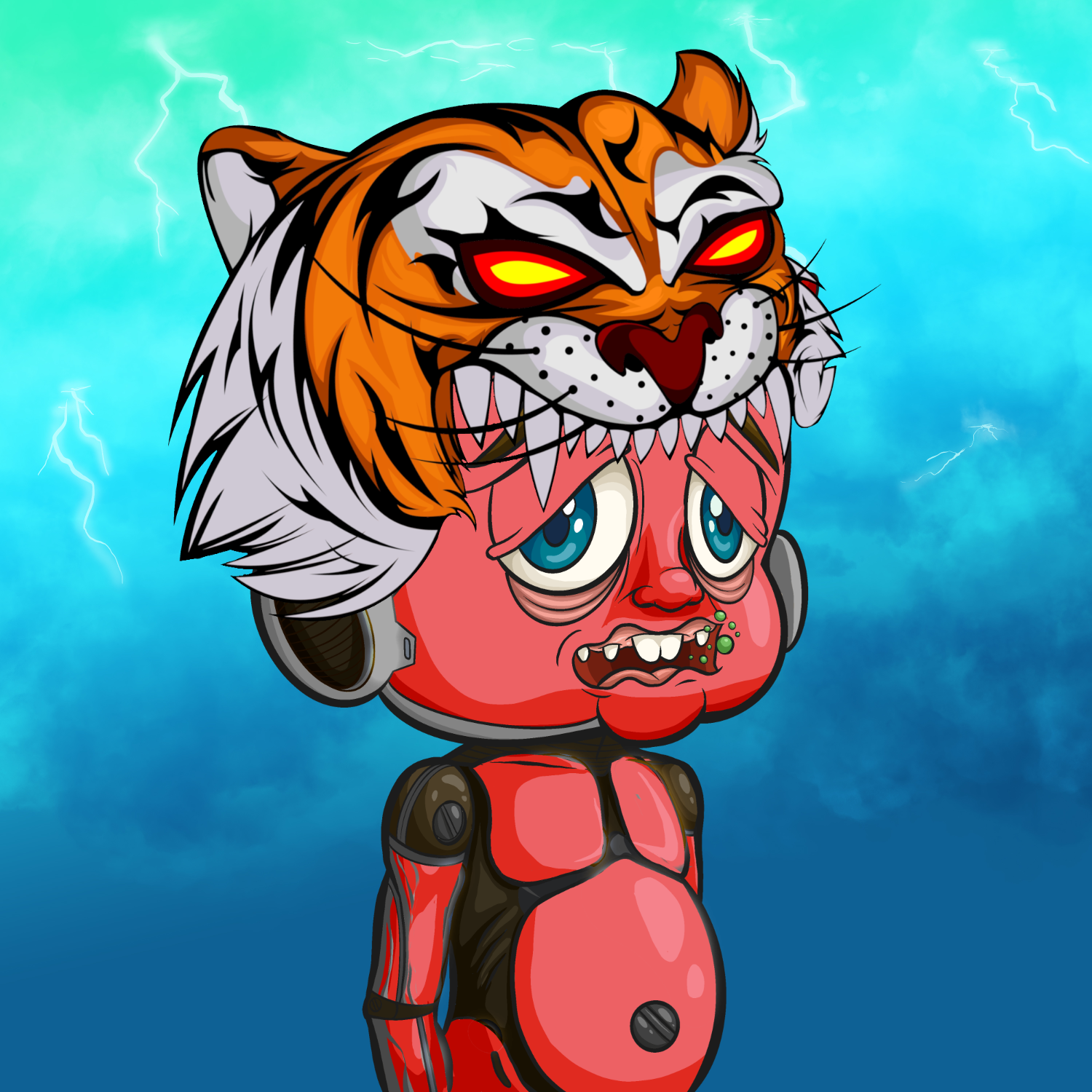 CRAZY CLONE 381 NFT on Algorand