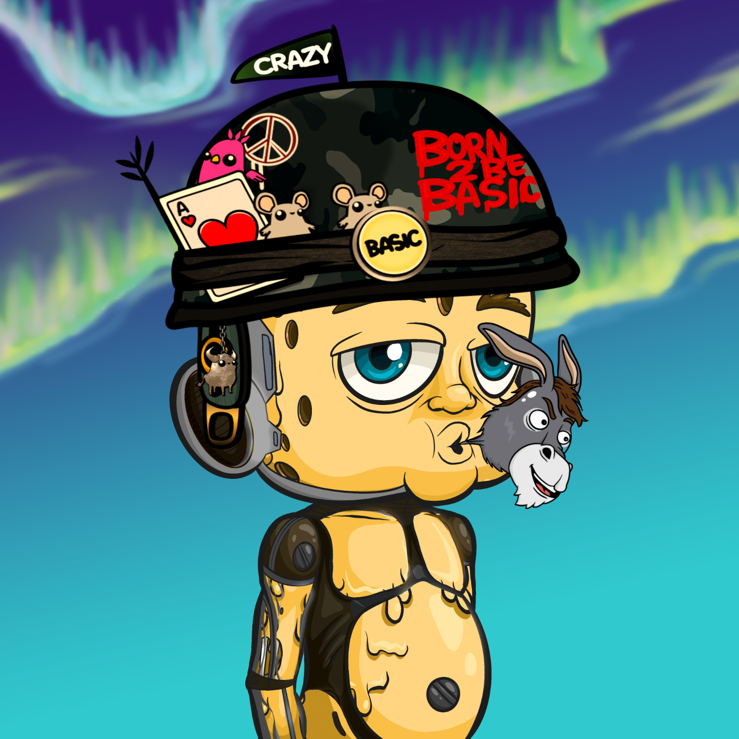 CRAZY CLONE 387 NFT on Algorand