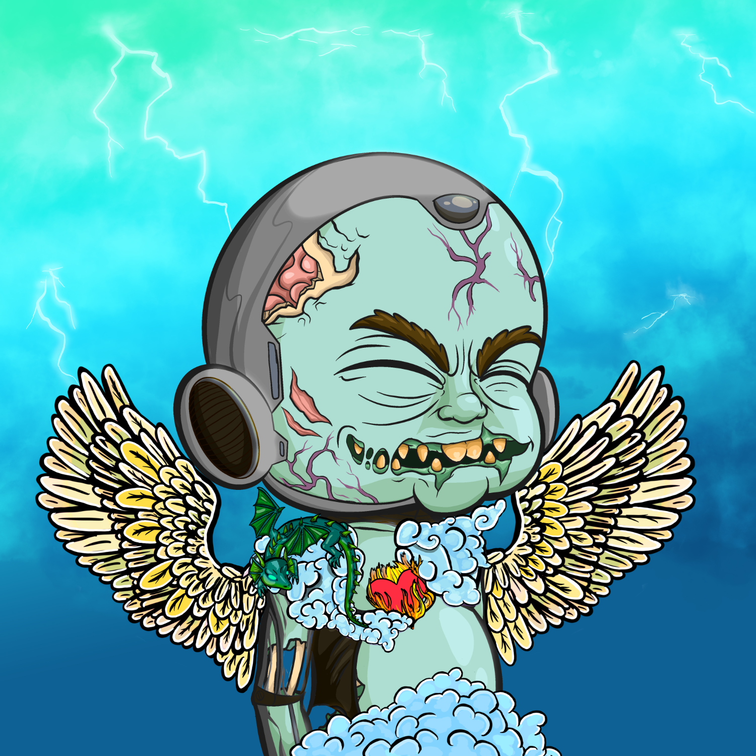 CRAZY CLONE 388 NFT on Algorand