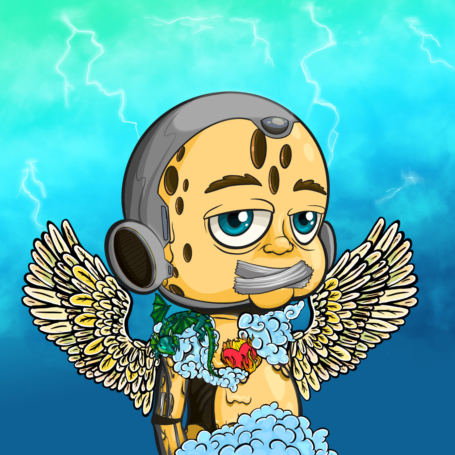 CRAZY CLONE 394 NFT on Algorand