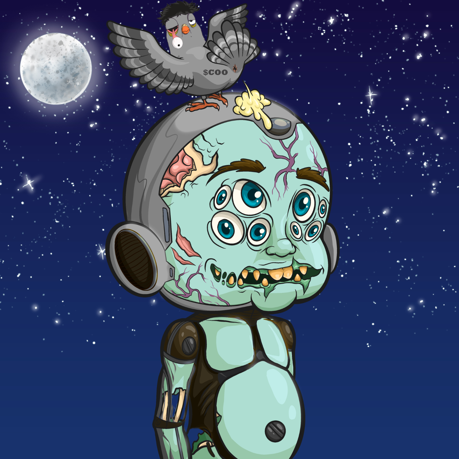 CRAZY CLONE 396 NFT on Algorand