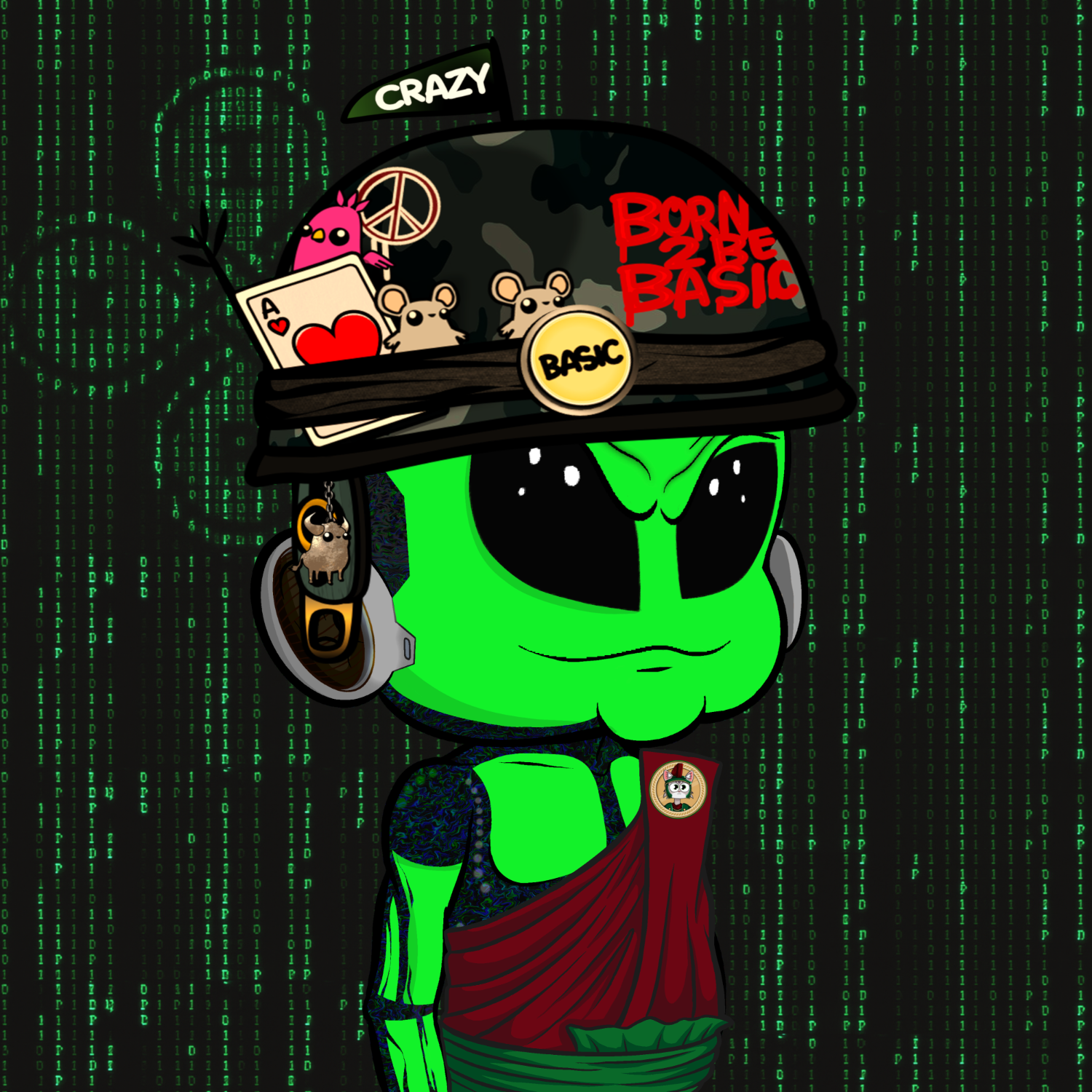 CRAZY CLONE 397 NFT on Algorand