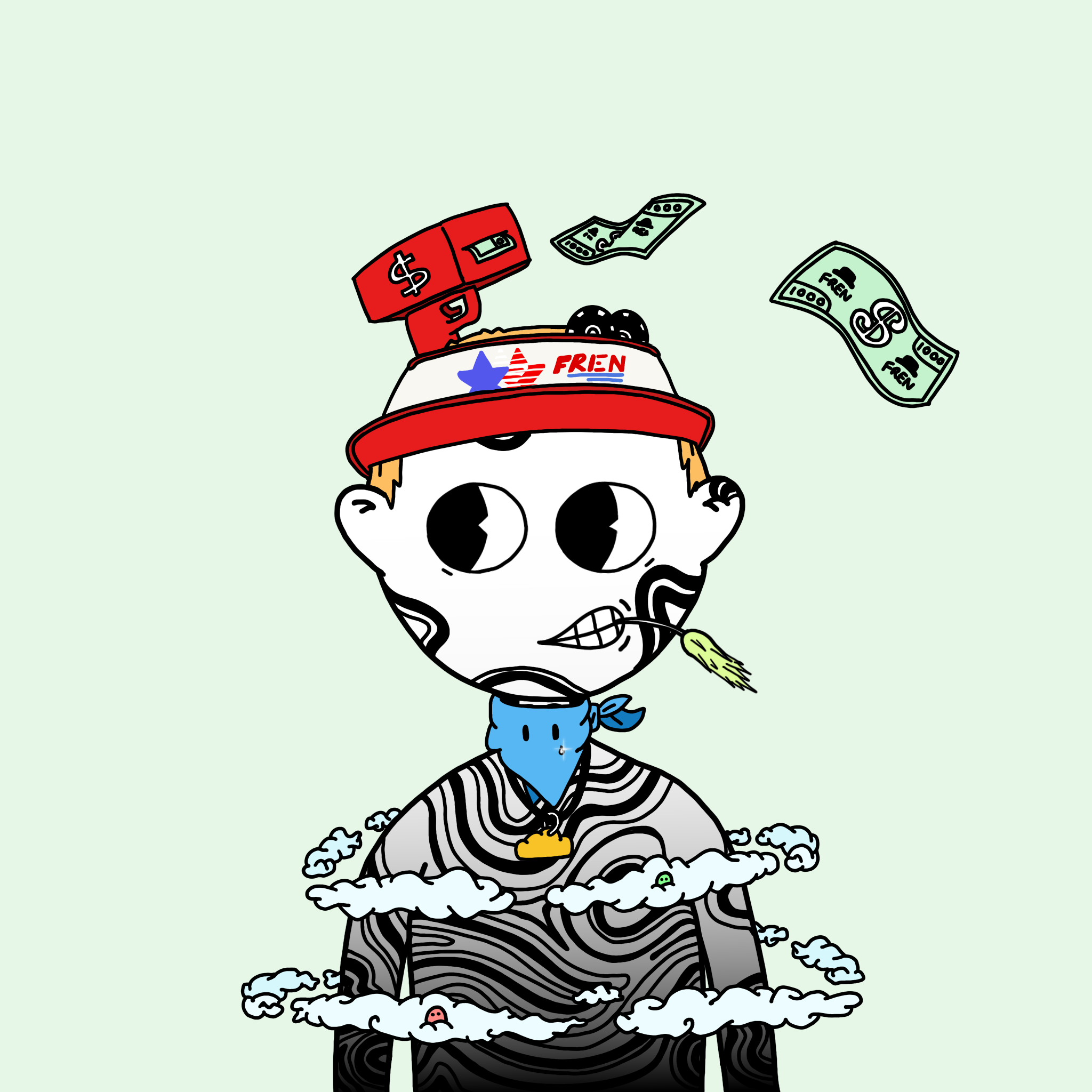 Mostly Frens #1327 NFT on Algorand