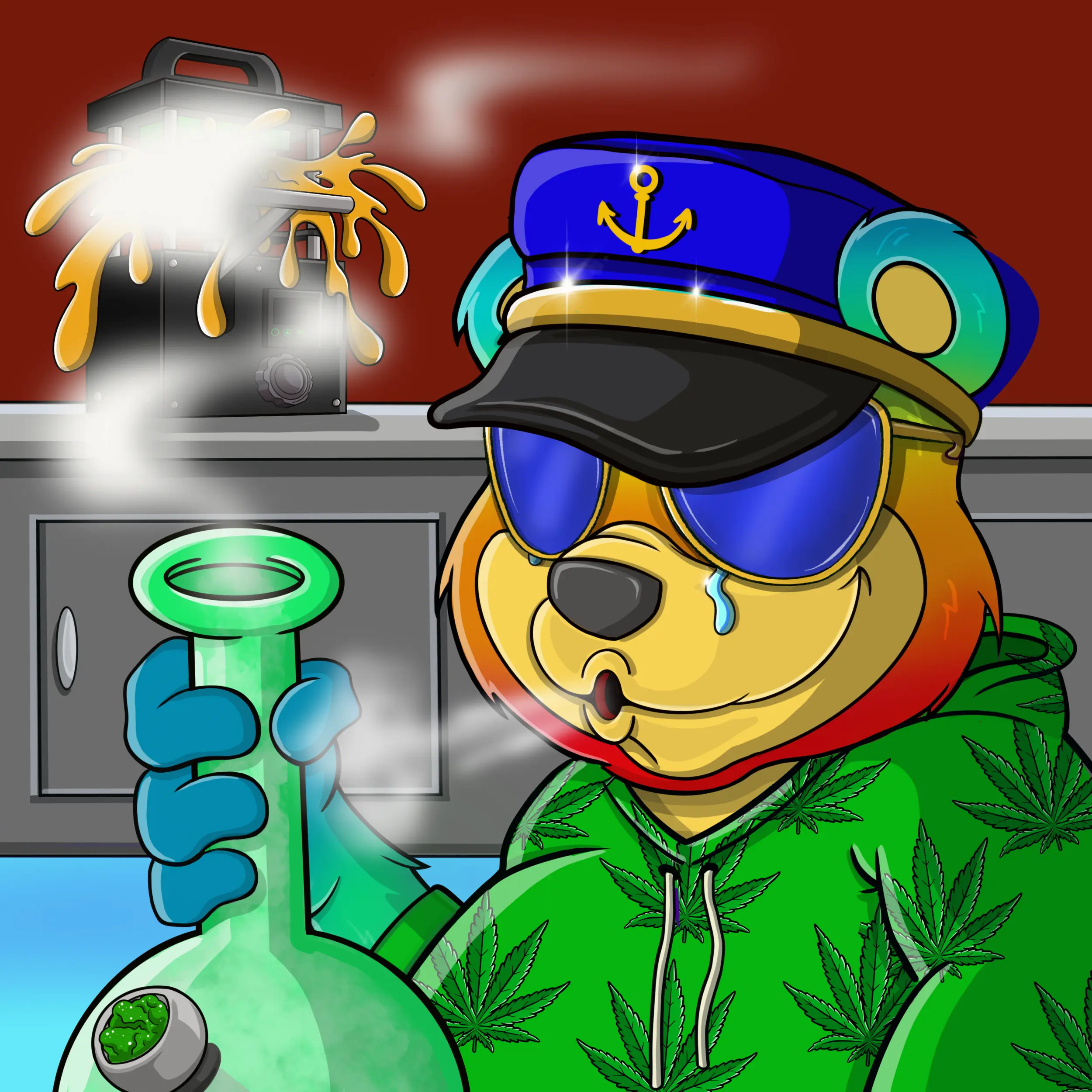 Burnin Bears #139 NFT on Algorand