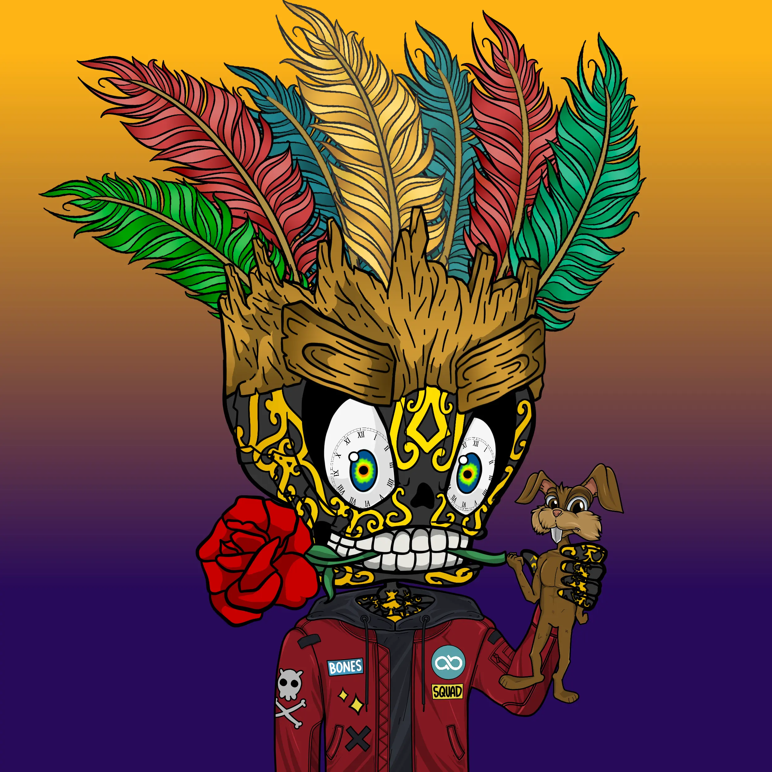 BoneBuddies #458 NFT on Algorand