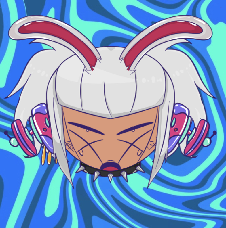 Trippy Head #71 NFT on Algorand