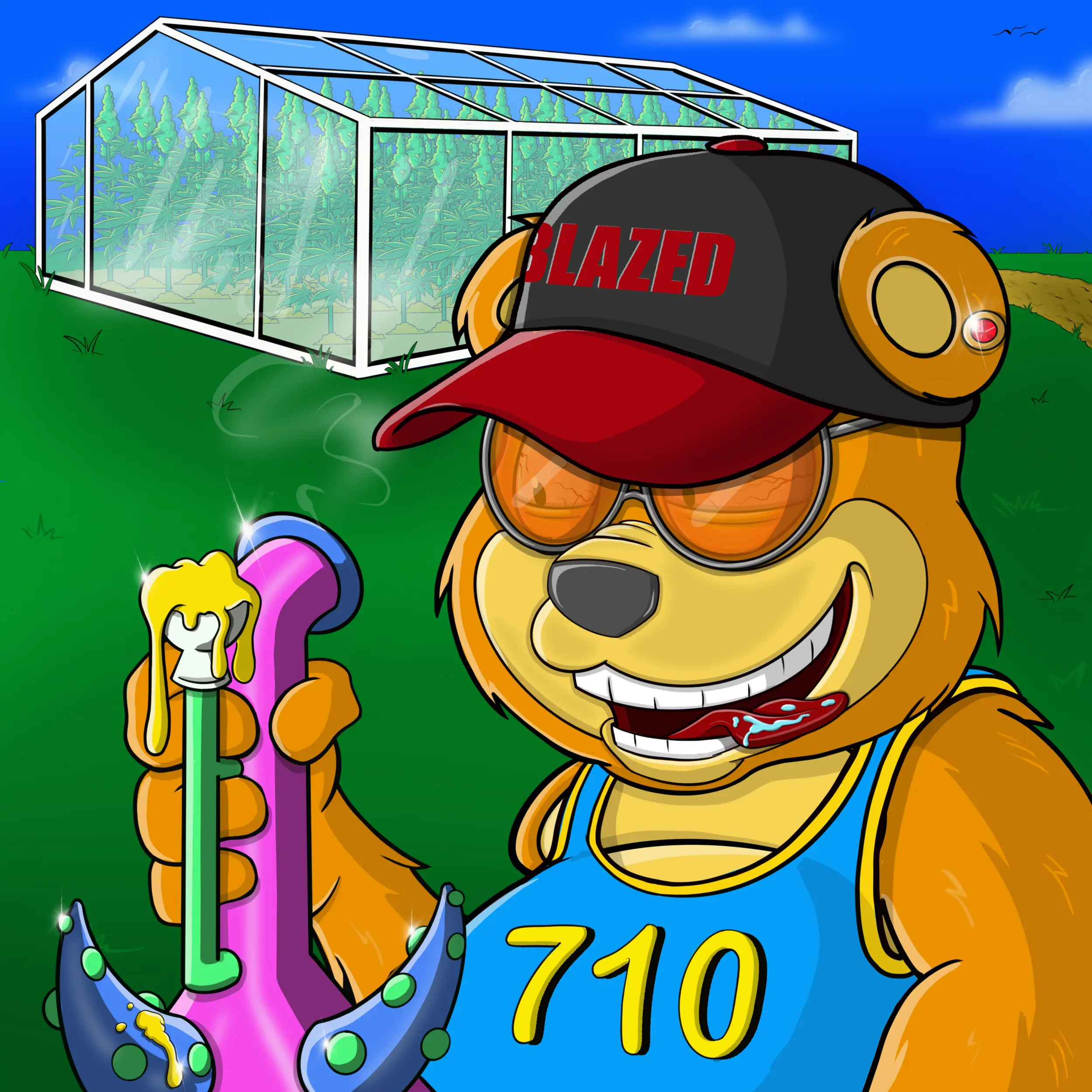 Burnin Bears #293 NFT on Algorand