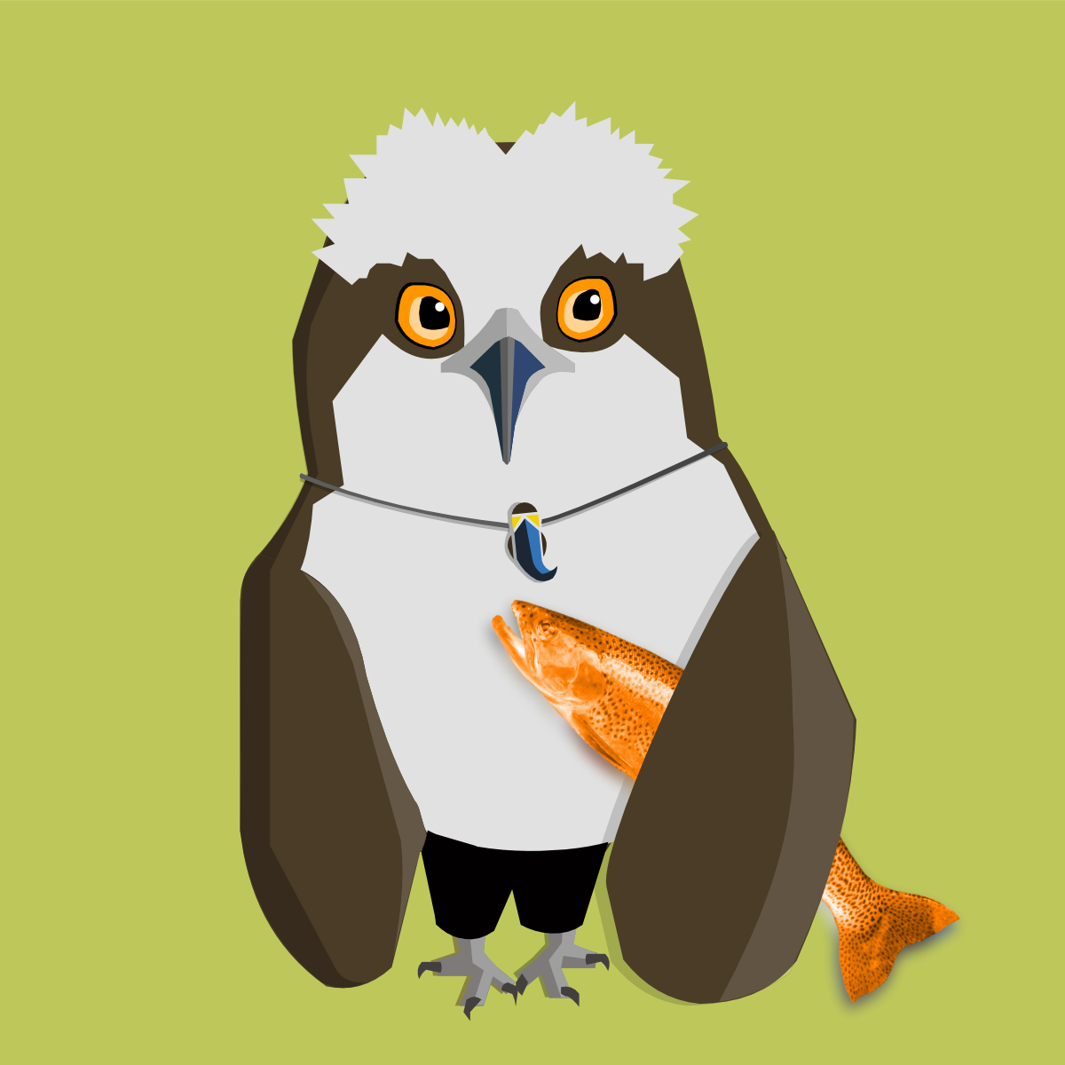 Baby Osprey #1624 NFT on Algorand