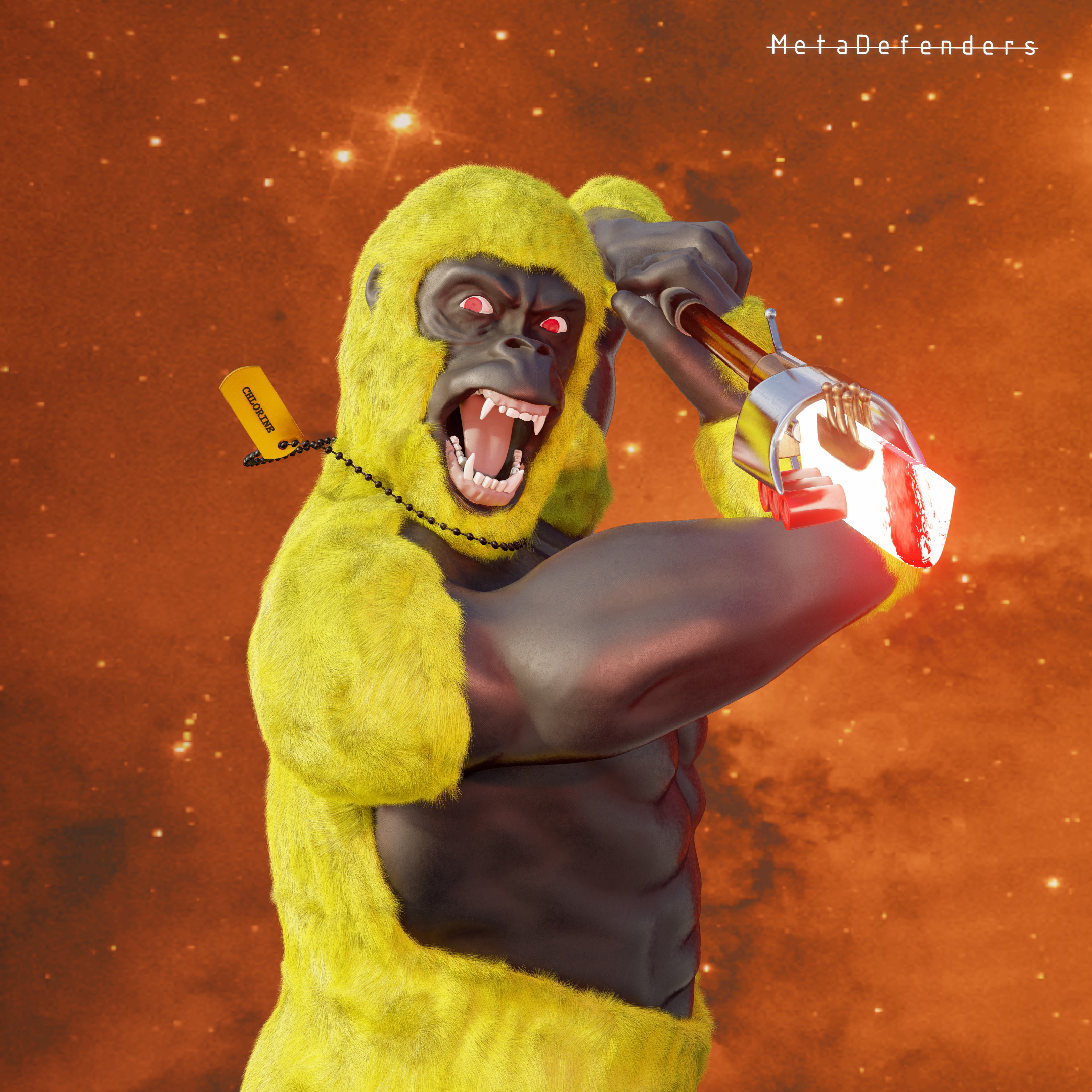 MetaDefender#21 NFT on Algorand